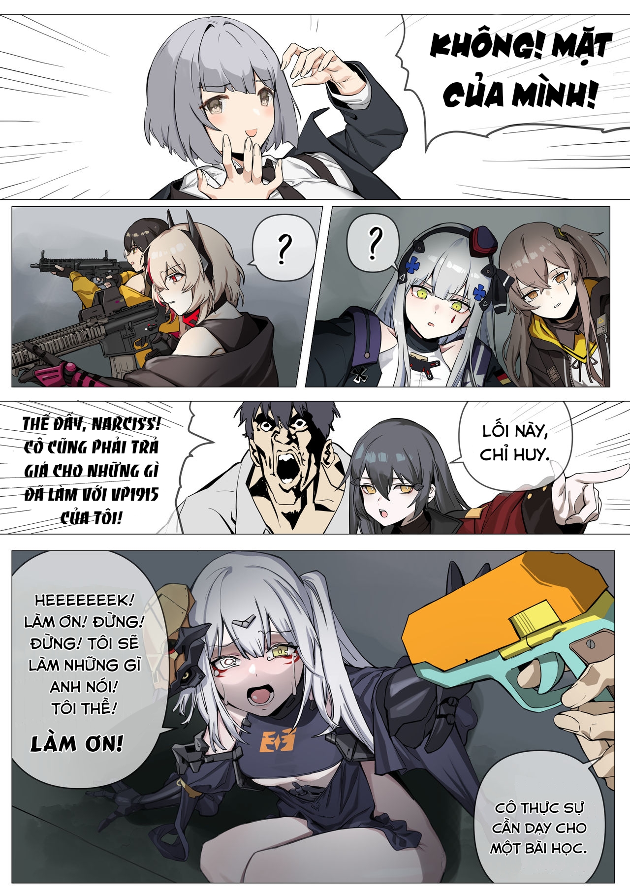 Đọc truyện hentai Machlian (Girls' Frontline) - Oneshot