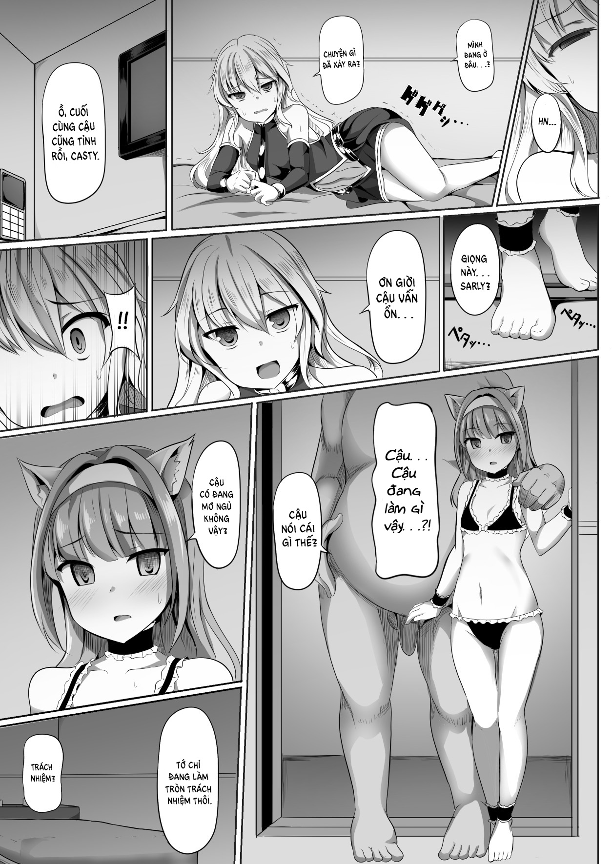 Đọc truyện hentai Cass & Sarly Hypno Oneshot
