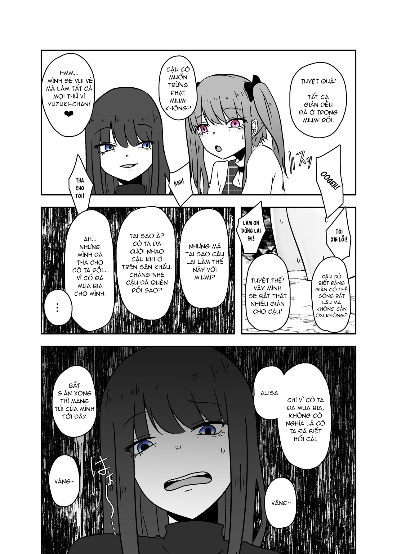 Đọc truyện hentai Trò chơi trừng phạt Oneshot