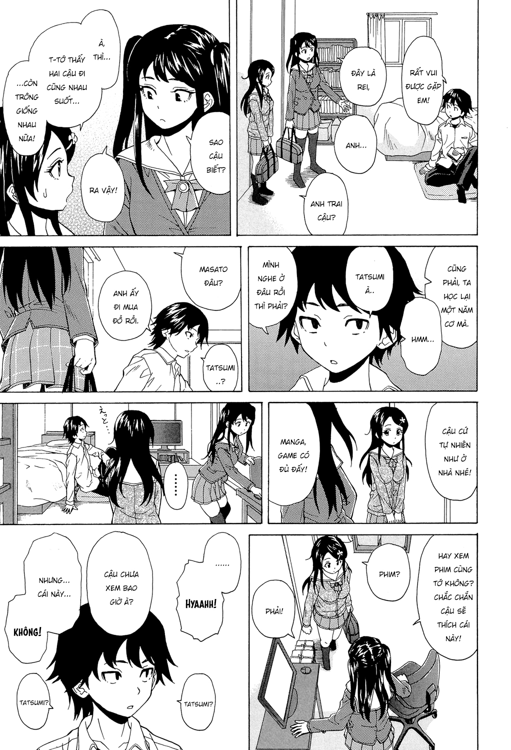 Đọc truyện hentai Phía sau cánh cửa - Chap 1.2