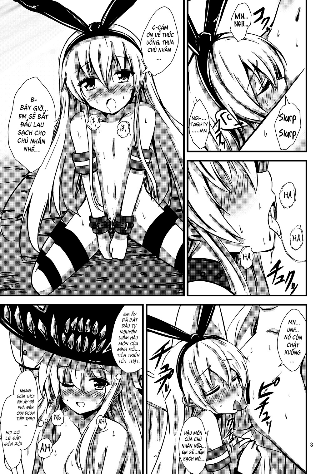 Đọc truyện hentai Kuubo Wo-Kyuu-chan no Shimakaze Yuri Dorei Choukyou~Senkan Re-Kyuu no Shucchou SM Choukyou Hen~ Oneshot