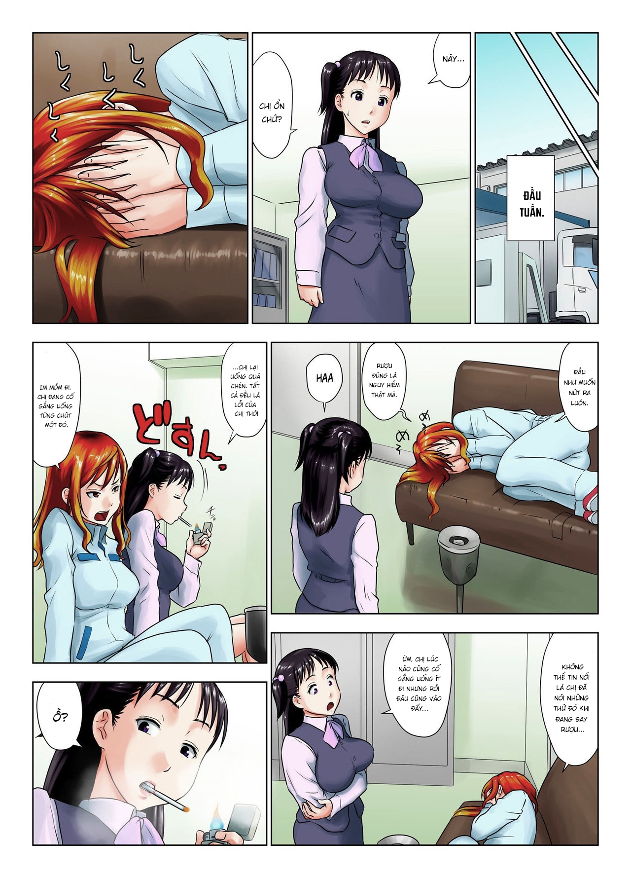 Đọc truyện hentai Cô nàng khó tính này say rượu rồi à? - Part 1