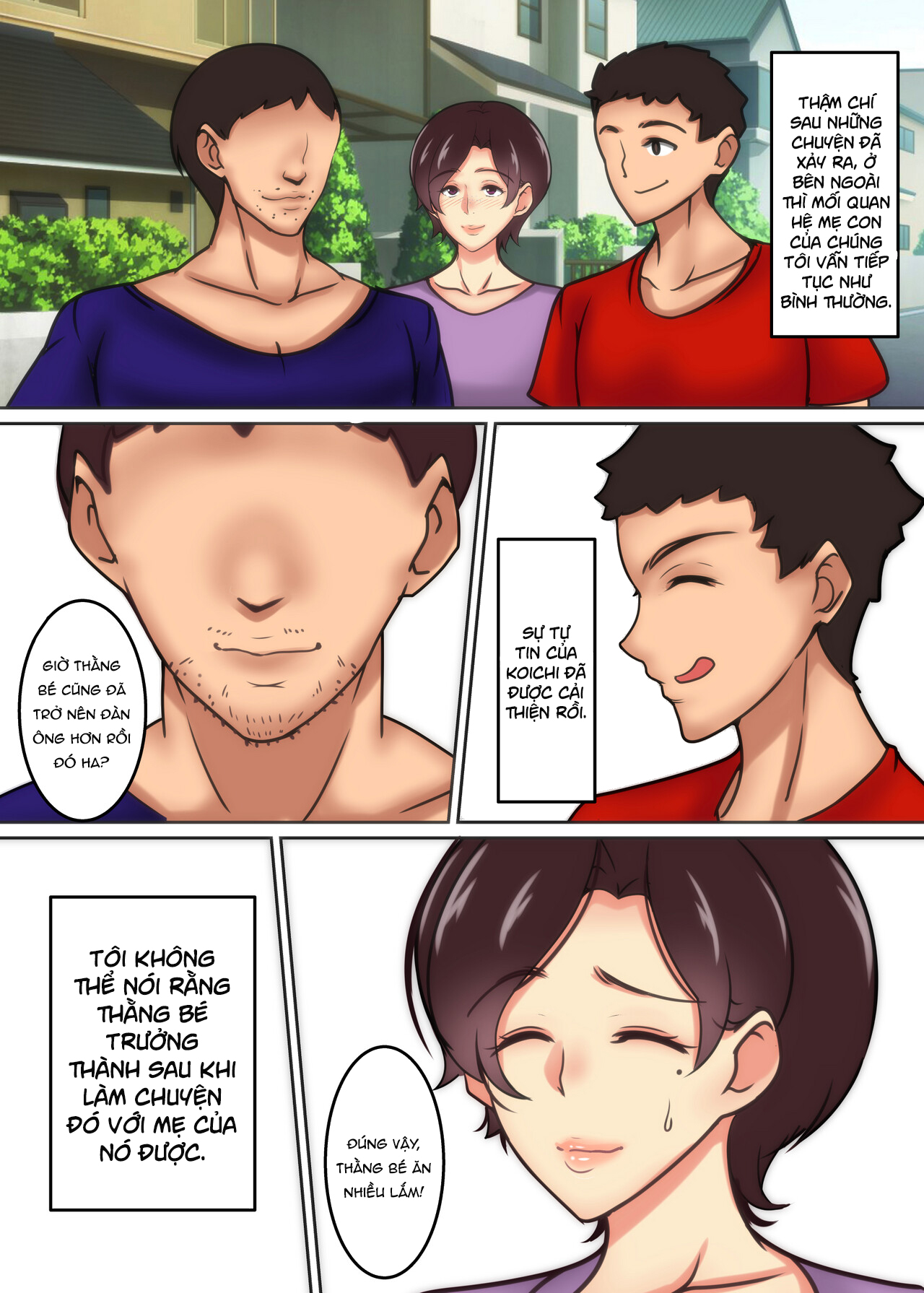 Đọc truyện hentai Haha ga Midara ni Aegu Toki Chap 1