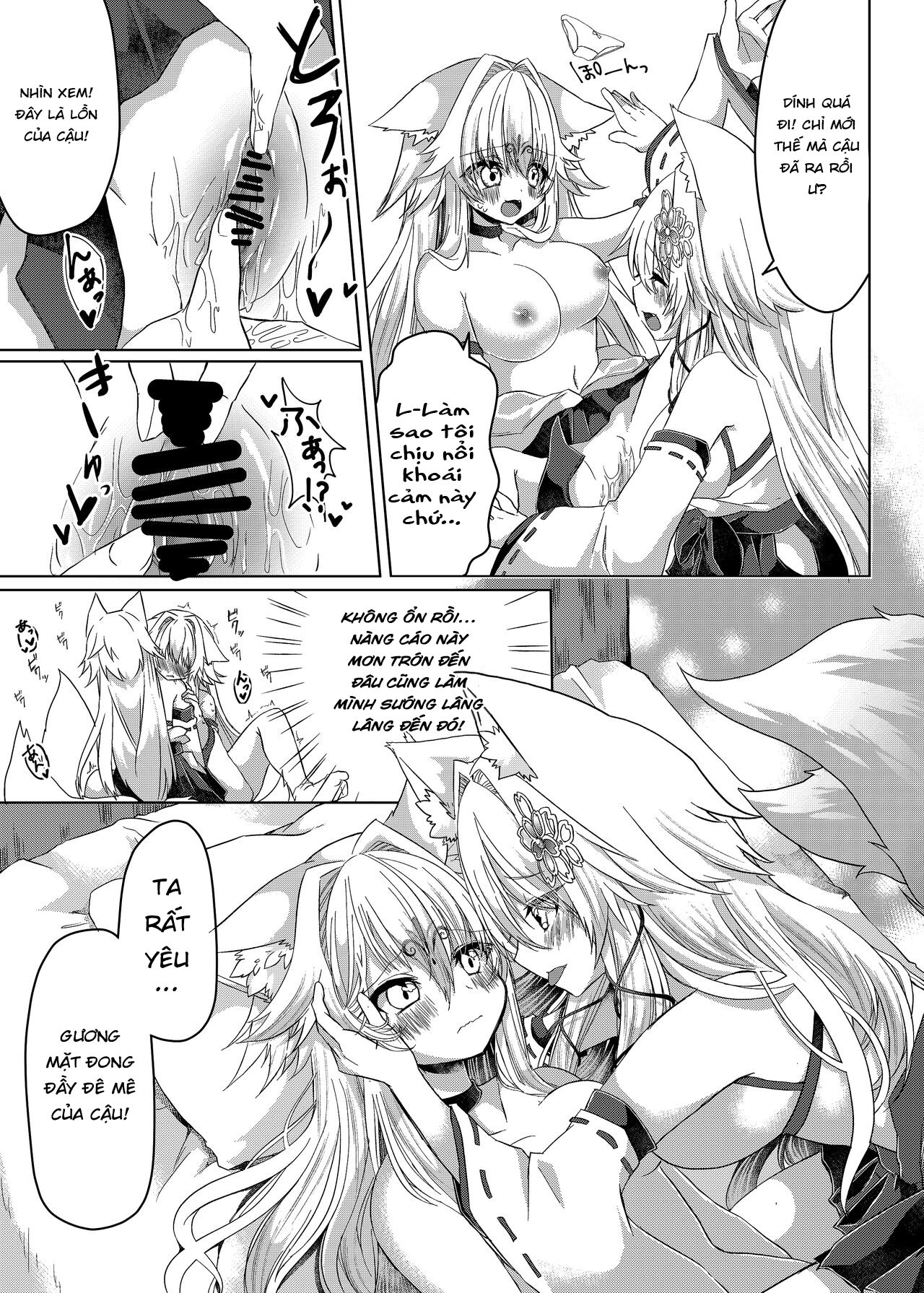 Đọc truyện hentai Chuyển giới thành một nàng cáo!? - Oneshot Ngọt