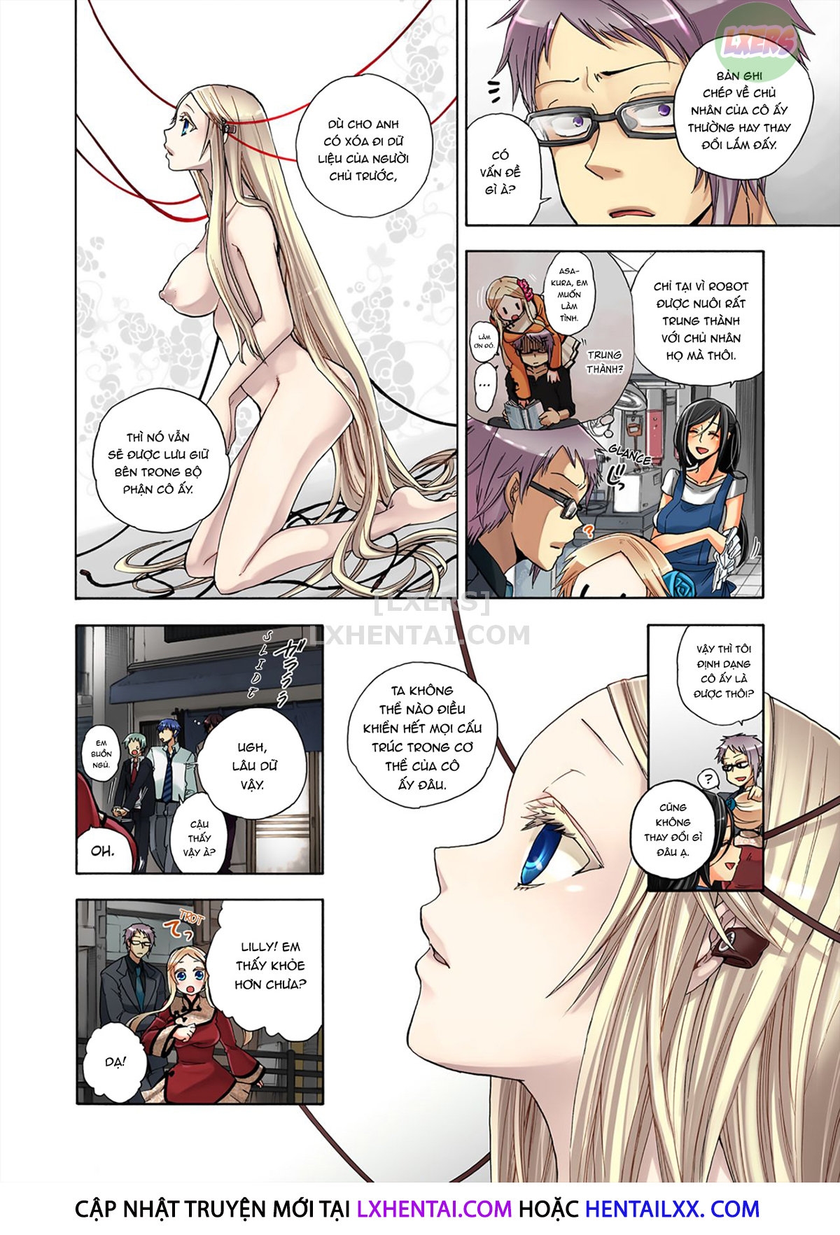 Đọc truyện hentai Robot thú cưng Lilly Chap 14