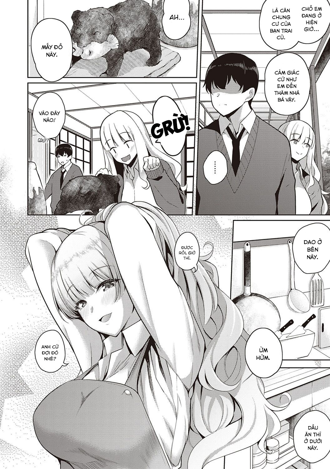 Đọc truyện hentai Cô bạn gái chìm đắm trong tình yêu của tôi. - Oneshot