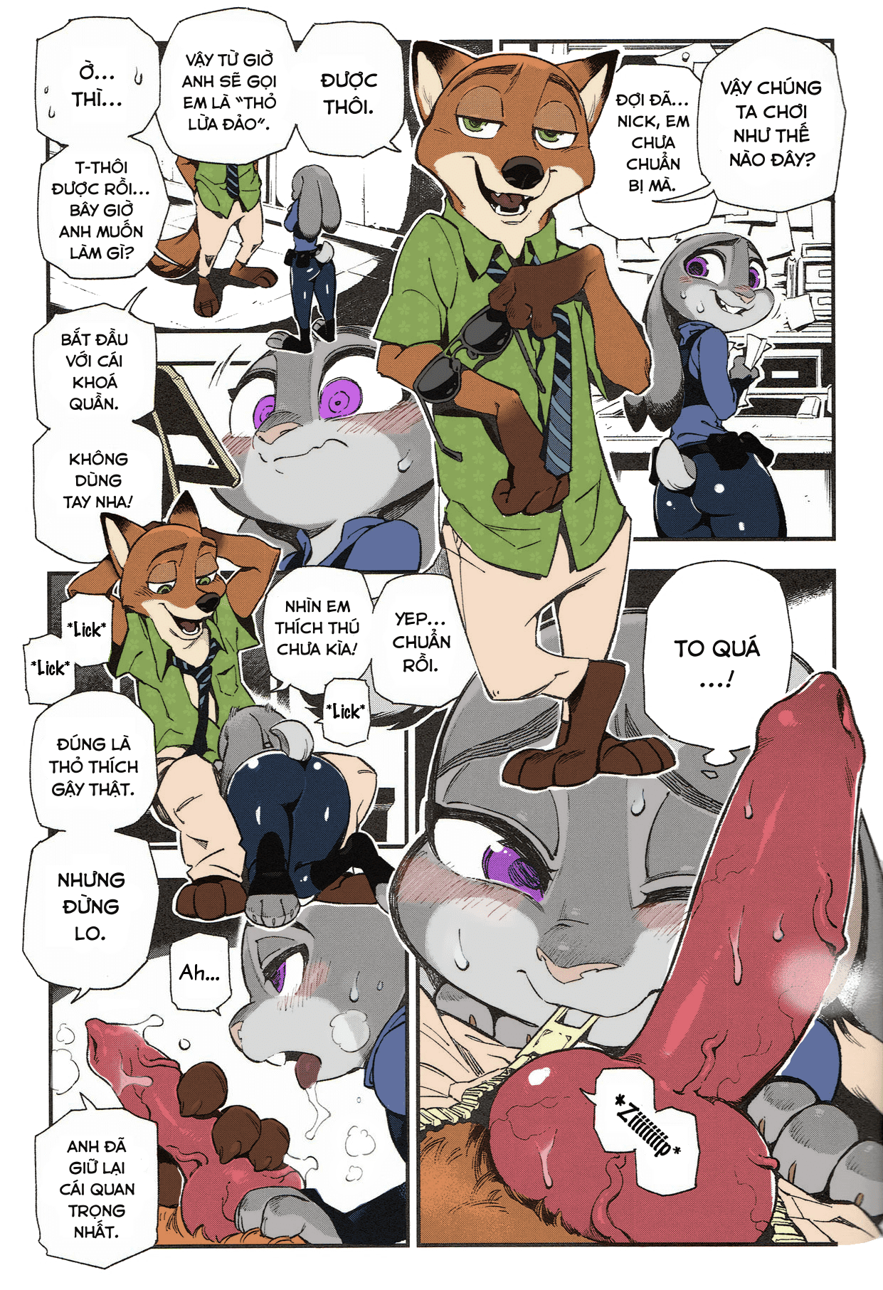 Đọc truyện hentai What Does The Fox Say? - Oneshot