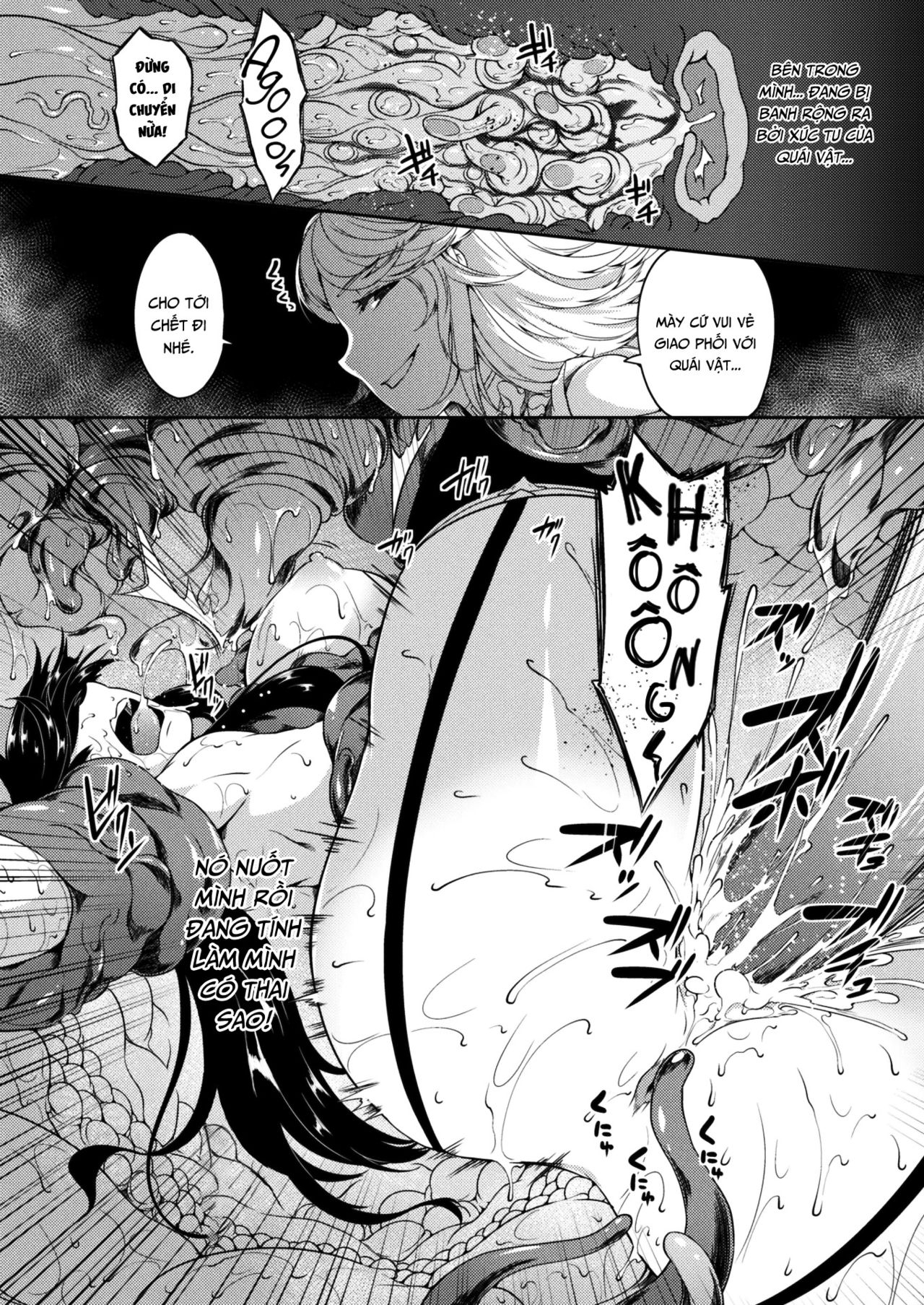 Đọc truyện hentai Marunomi Ni Sareta Koujo Wa Inyoku No Naedoko - Oneshot