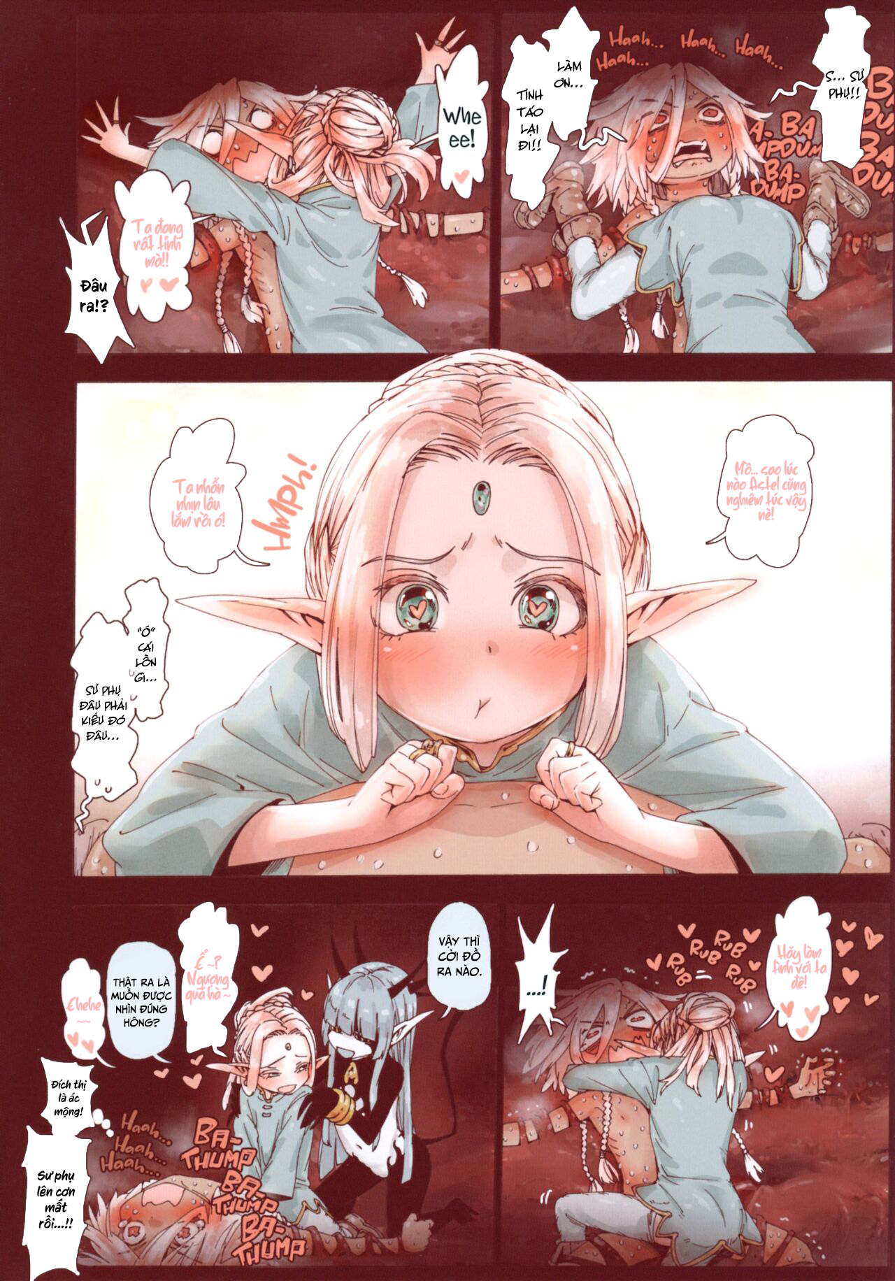 Đọc truyện hentai Phù Thủy Trụy Lạc - Chap 4- Chìm vào dục vọng