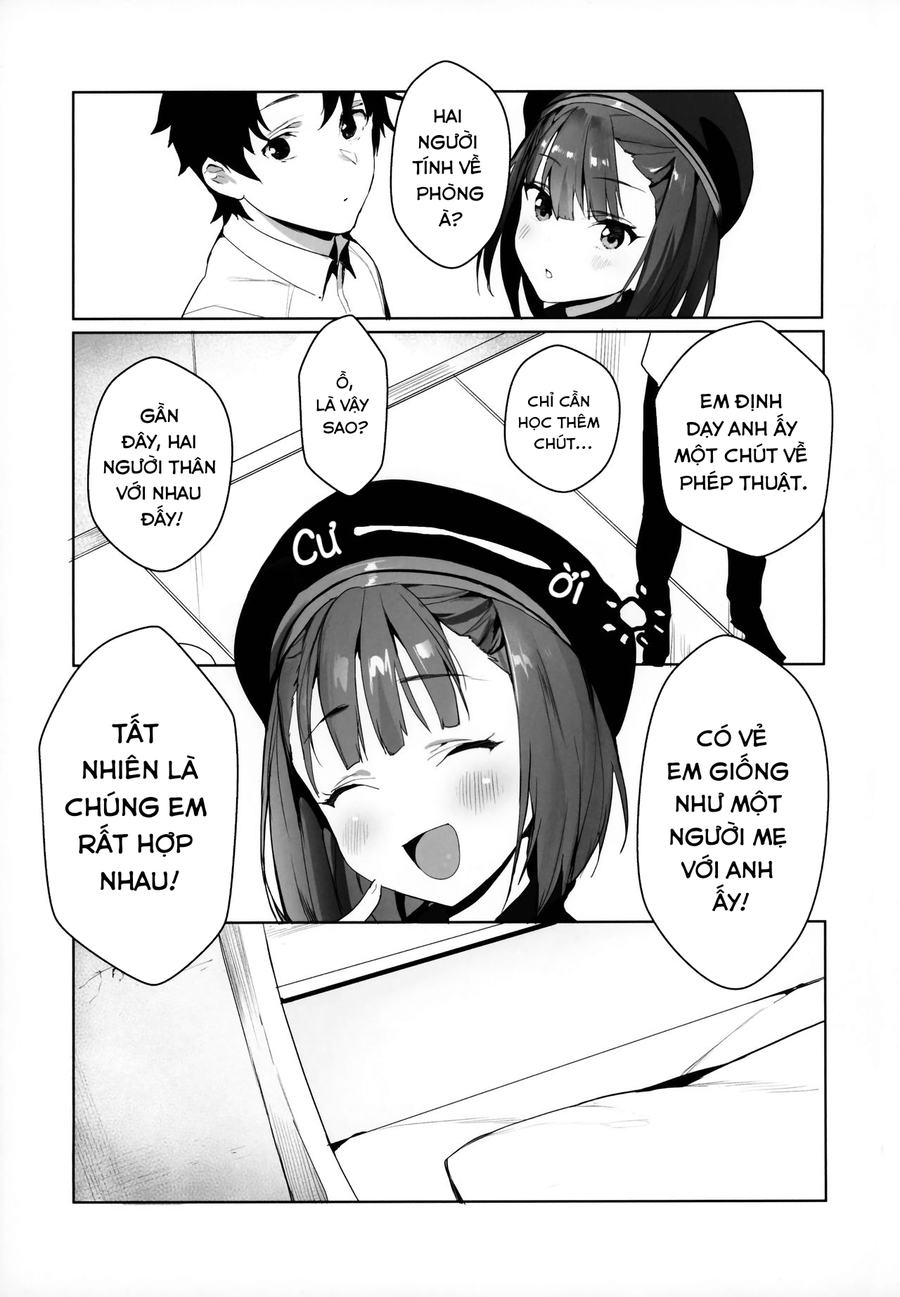 Đọc truyện hentai Học phép thuật trong phòng ngủ - Oneshot