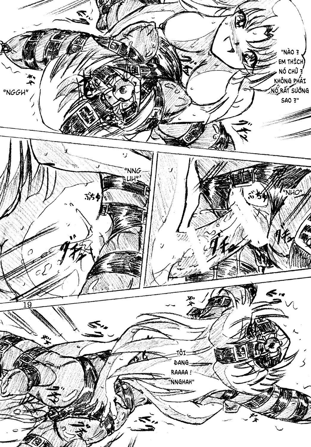 Đọc truyện hentai Jibaku-hime + Osorubeshi Kikai no Pantsu - Oneshot