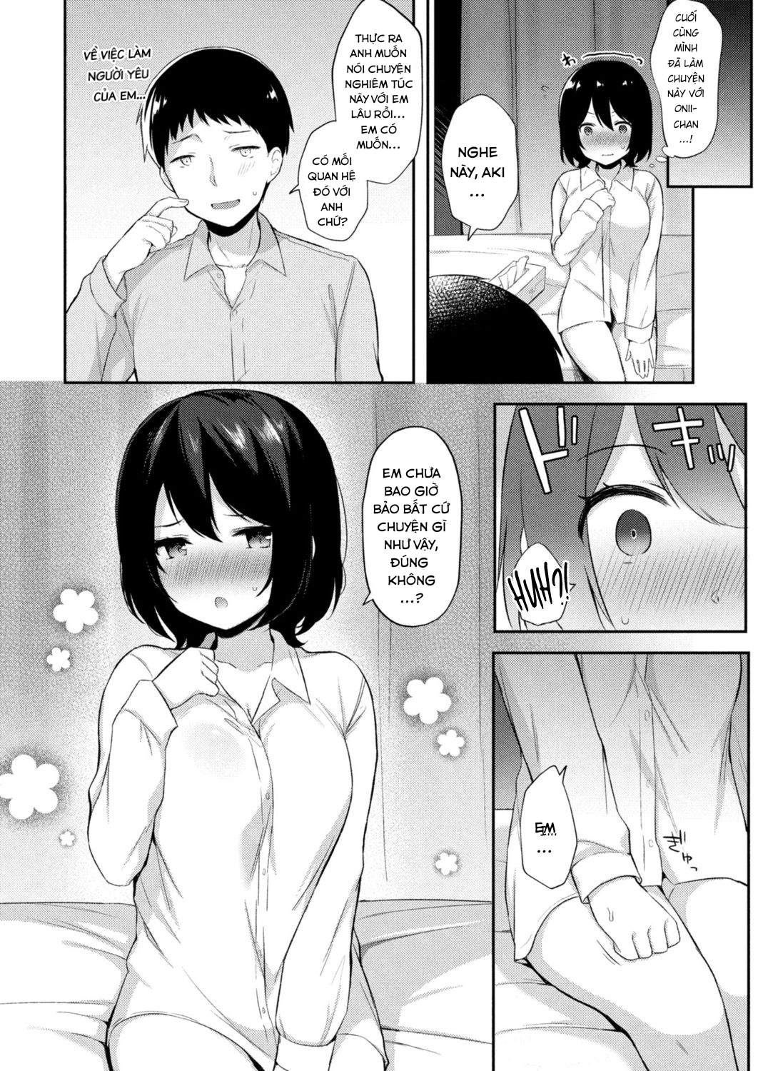 Đọc truyện hentai Sự cám dỗ của em gái #6: Tôi không thể nói không vì ảnh là anh hai! - Oneshot