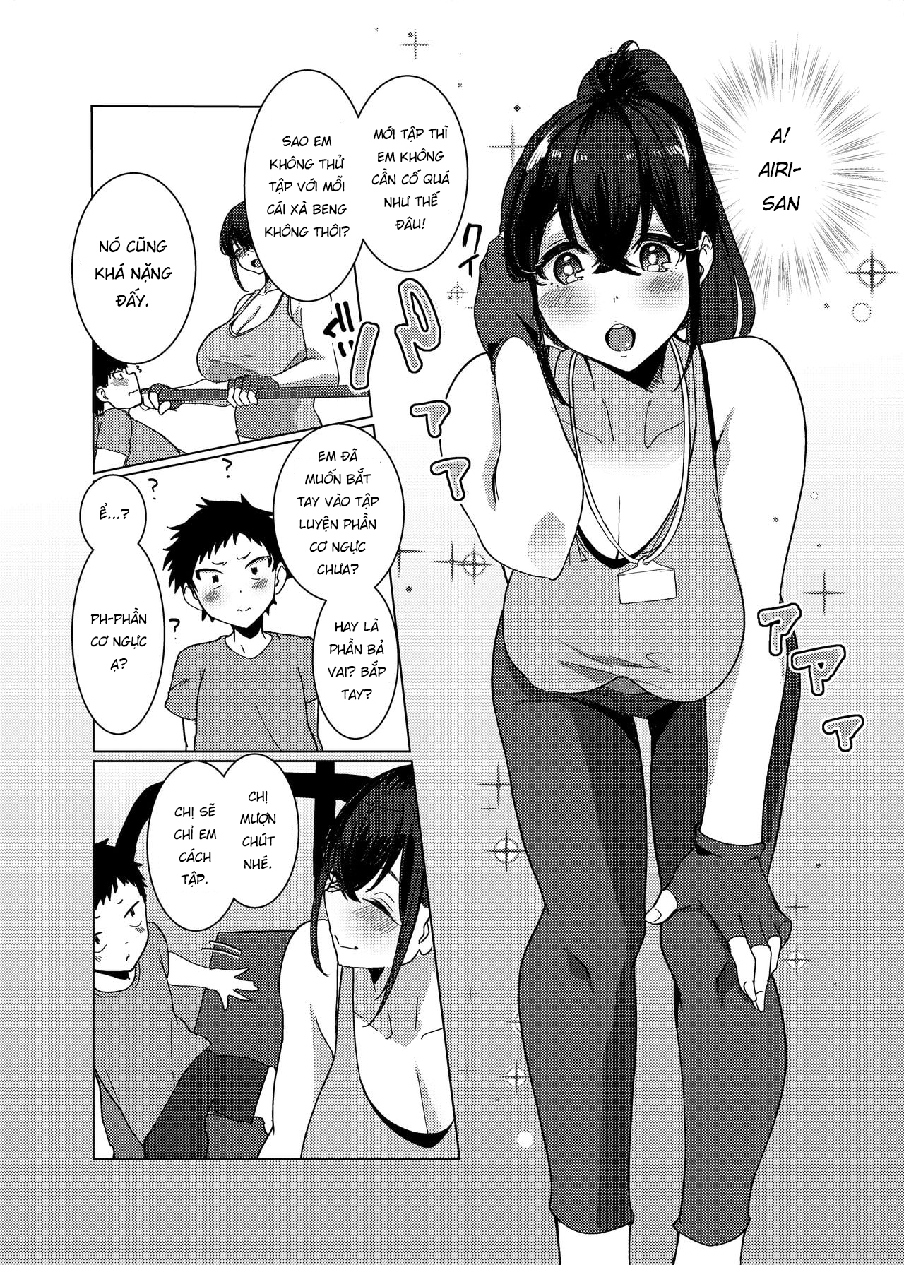 Đọc truyện hentai Động lực tập gym - Oneshot