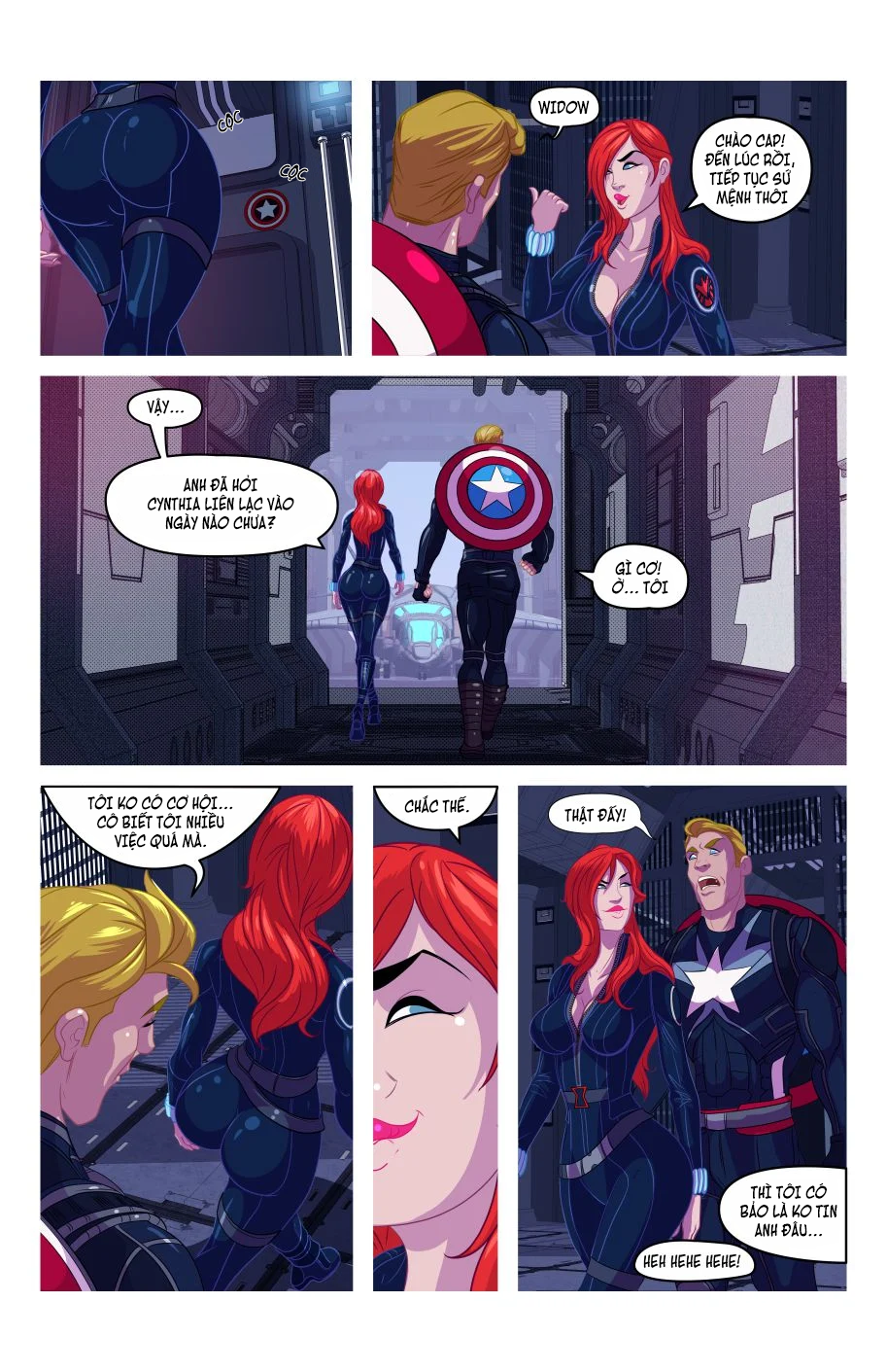 Đọc truyện hentai Widow Sa đọa - Oneshot