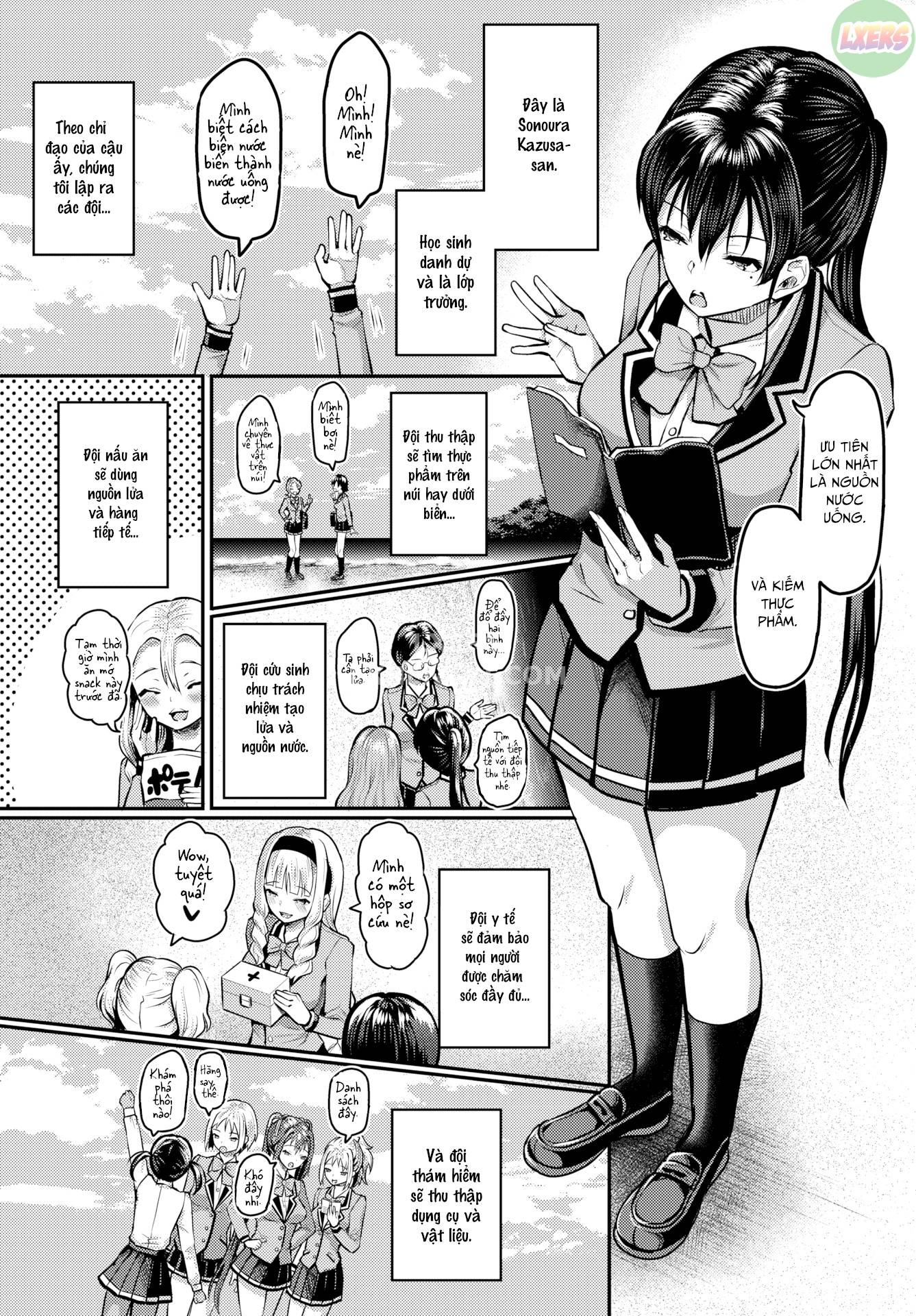 Đọc truyện hentai Stranded on a Desert Island Where I Can Creampie All the Girls I Want Chap 4