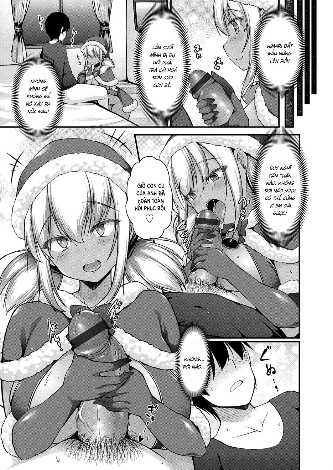 Đọc truyện hentai Chịch em gái mặc đồ Noel - Oneshot