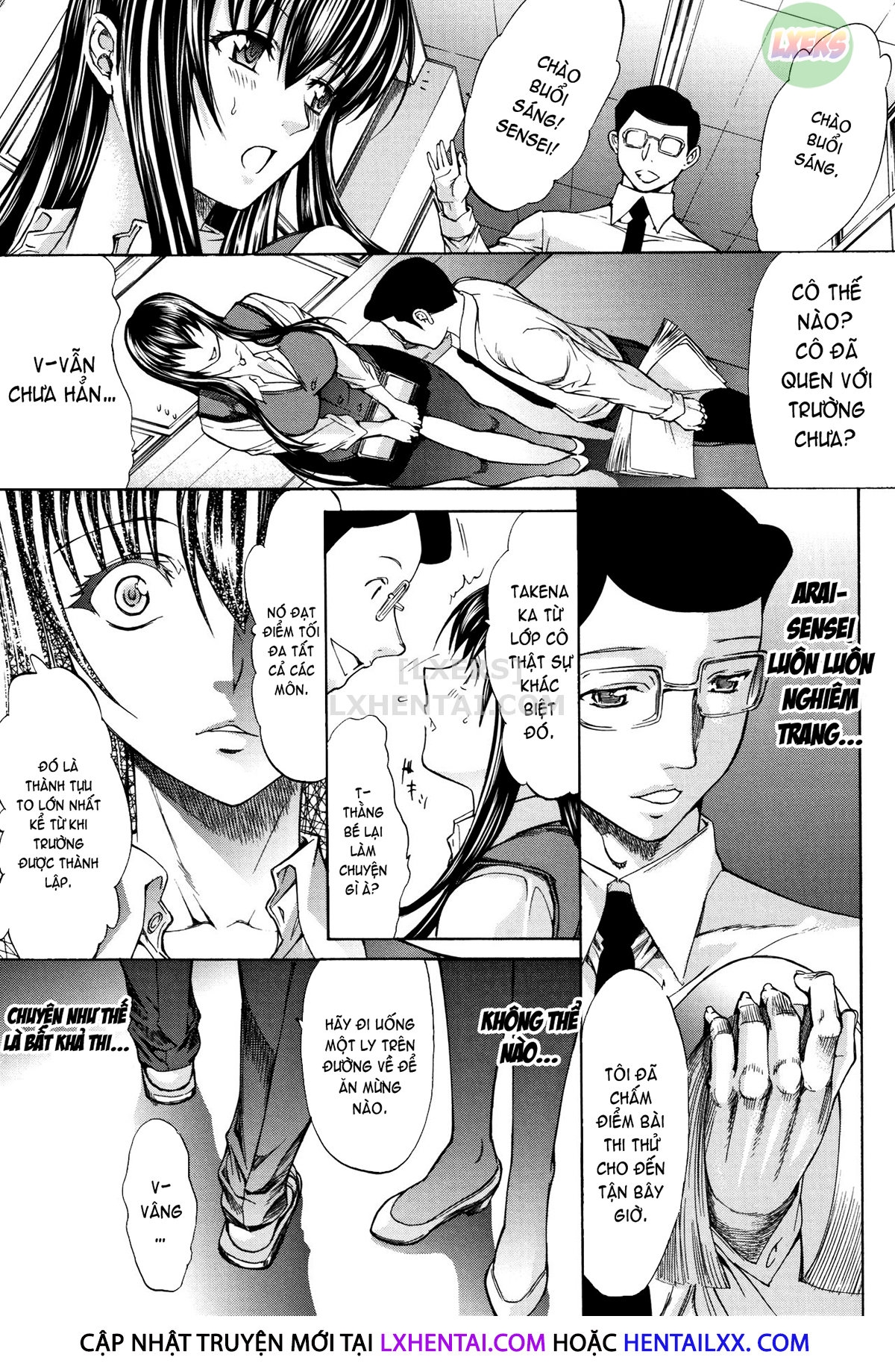 Đọc truyện hentai Shinjin Onna Kyoushi Shinjou Yuuko - Chap 2
