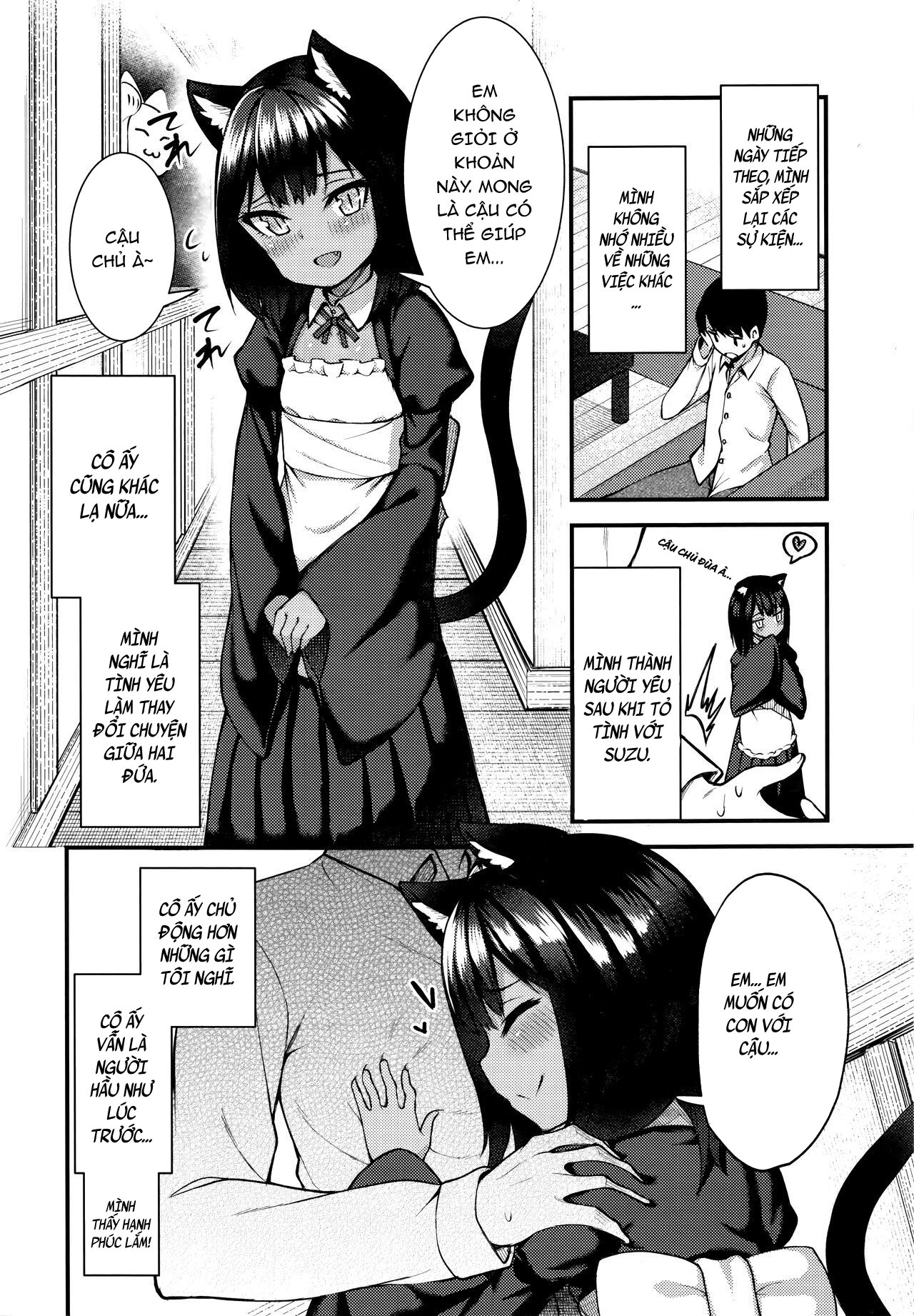 Đọc truyện hentai Neko no Ongaeshi - Oneshot