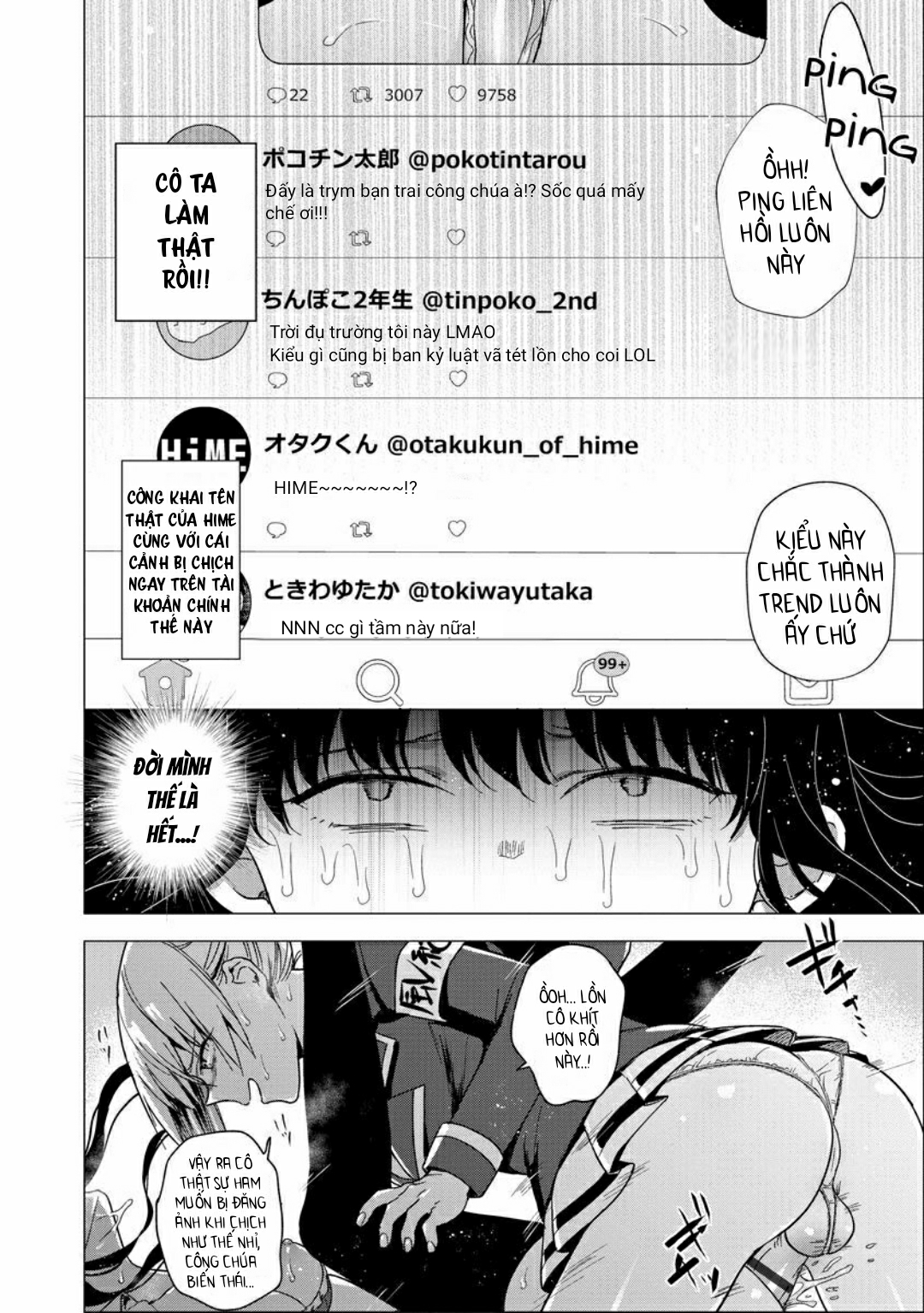 Đọc truyện hentai Trừng phạt con nhỏ phách lối bằng con cá chà bặc - Oneshot