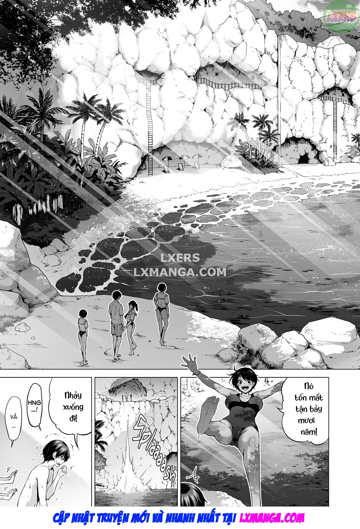 Đọc truyện hentai Nanaka no Rakuen ~Inaka no Gakkou de Bishoujo Harem - Chap 6: The Little Sisters Secret Base
