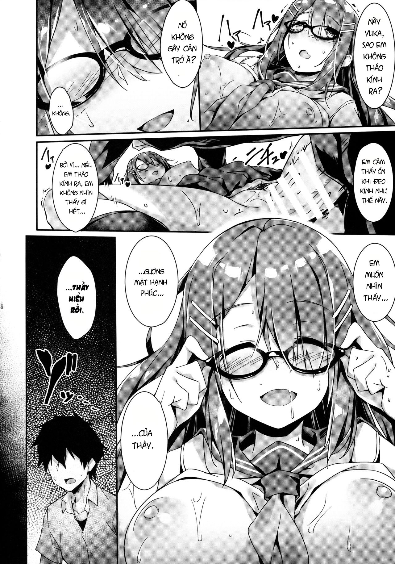 Đọc truyện hentai Akogare no Kanojo to Punt no Zureta Boku - Oneshot