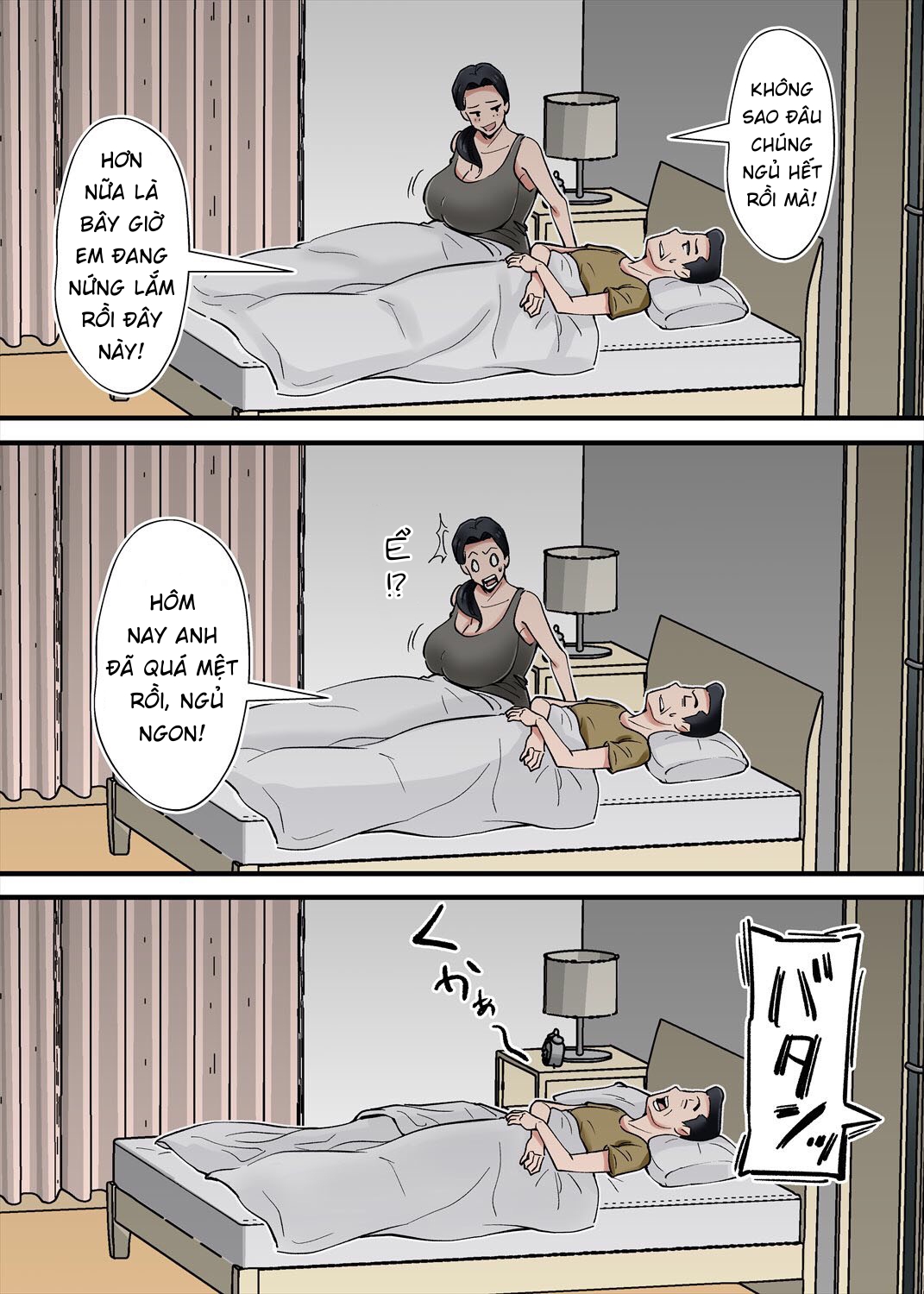 Đọc truyện hentai Tôi Lén Lút Ngoại Tình Với Bà Mẹ Vợ - Oneshot