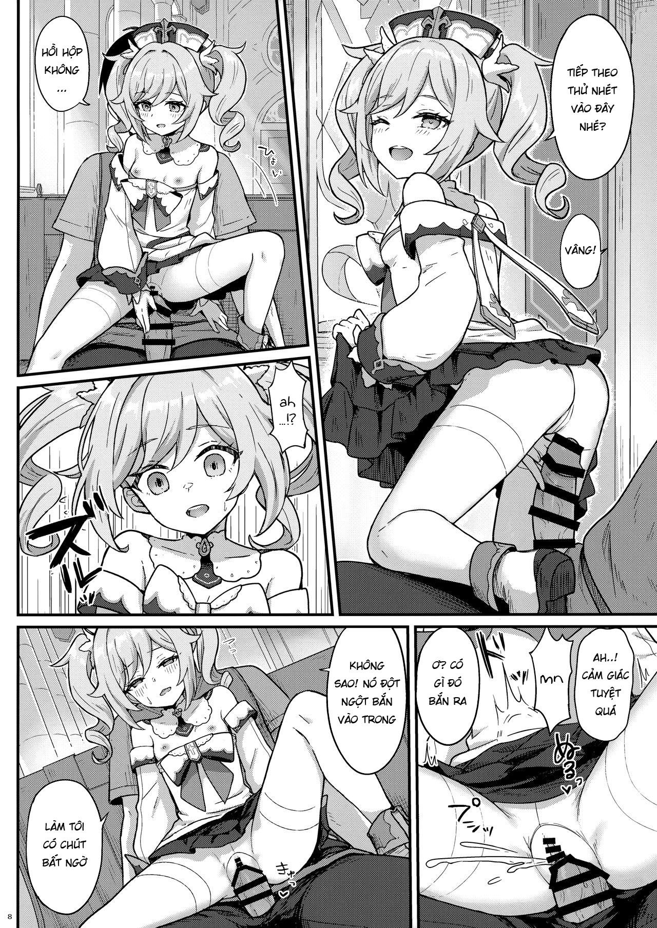 Đọc truyện hentai Barbara Gives You a Lewd Service - Oneshot