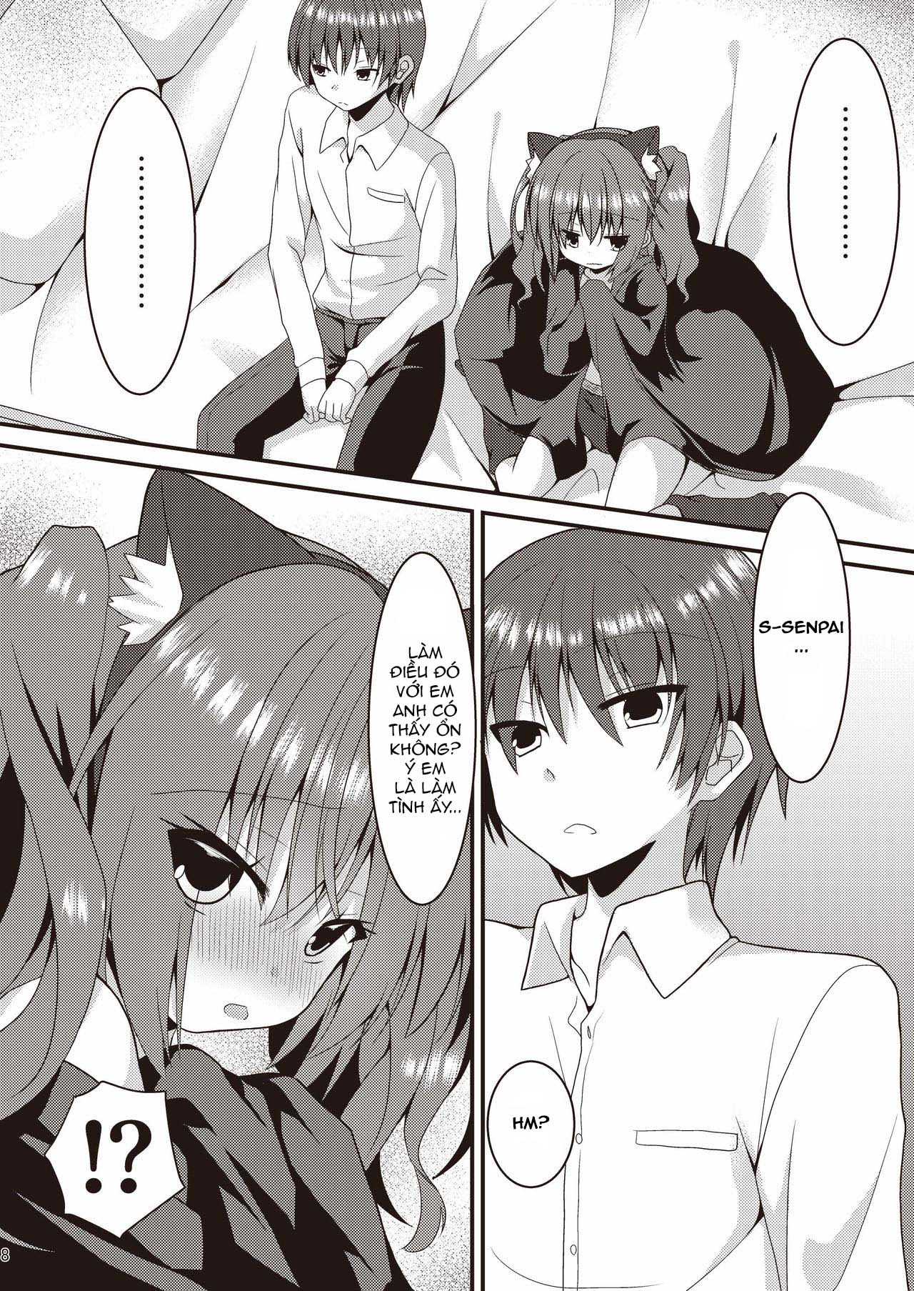 Đọc truyện hentai Câu chuyện về căn phòng nơi mà tôi phải làm tình với senpai để thoát ra ngoài sau bữa tiệc Halloween. - Oneshot