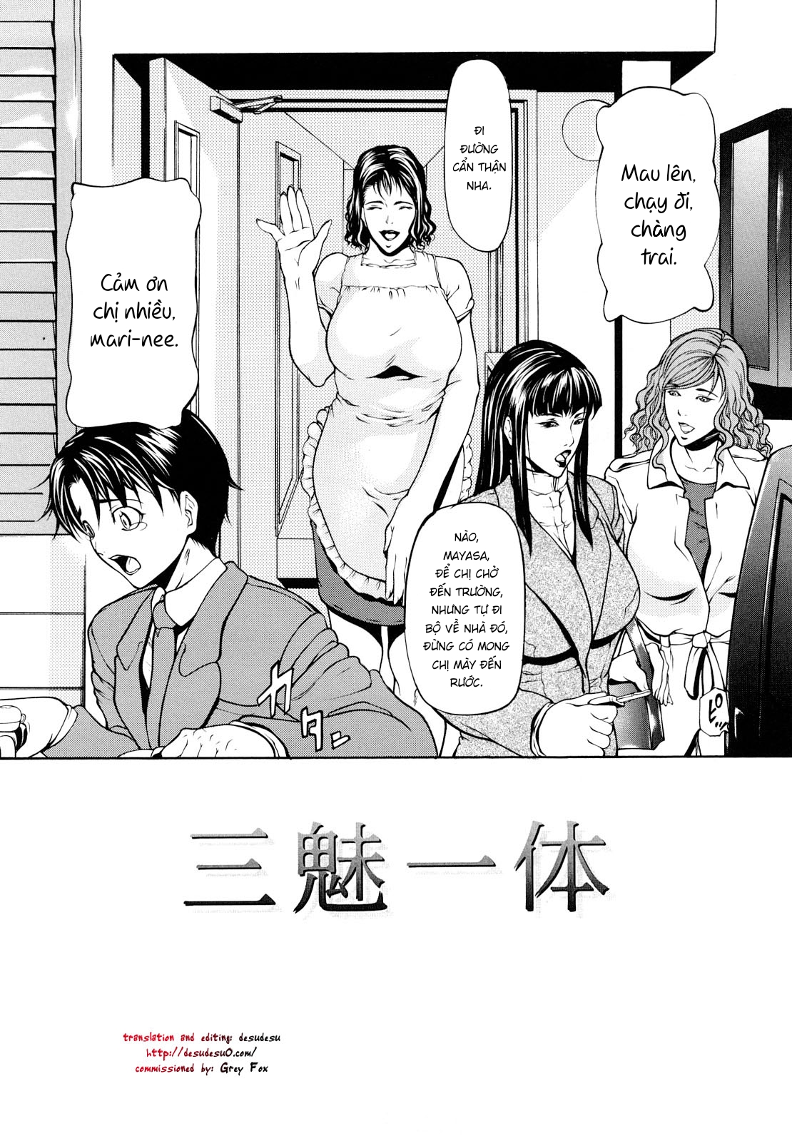 Đọc truyện hentai Sanmi Ittai - Chap 1