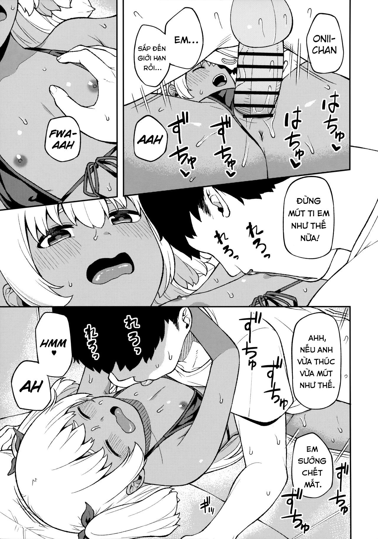 Đọc truyện hentai Shuumatsu wa Onii-chan o Hitorijime - Oneshot