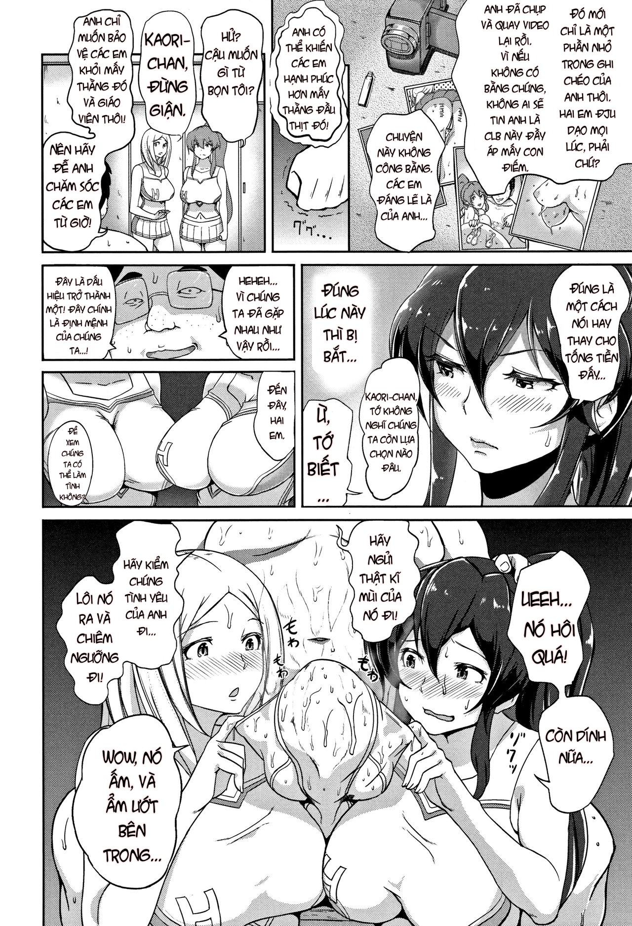 Đọc truyện hentai Inshuu Cheer Girl - Oneshot