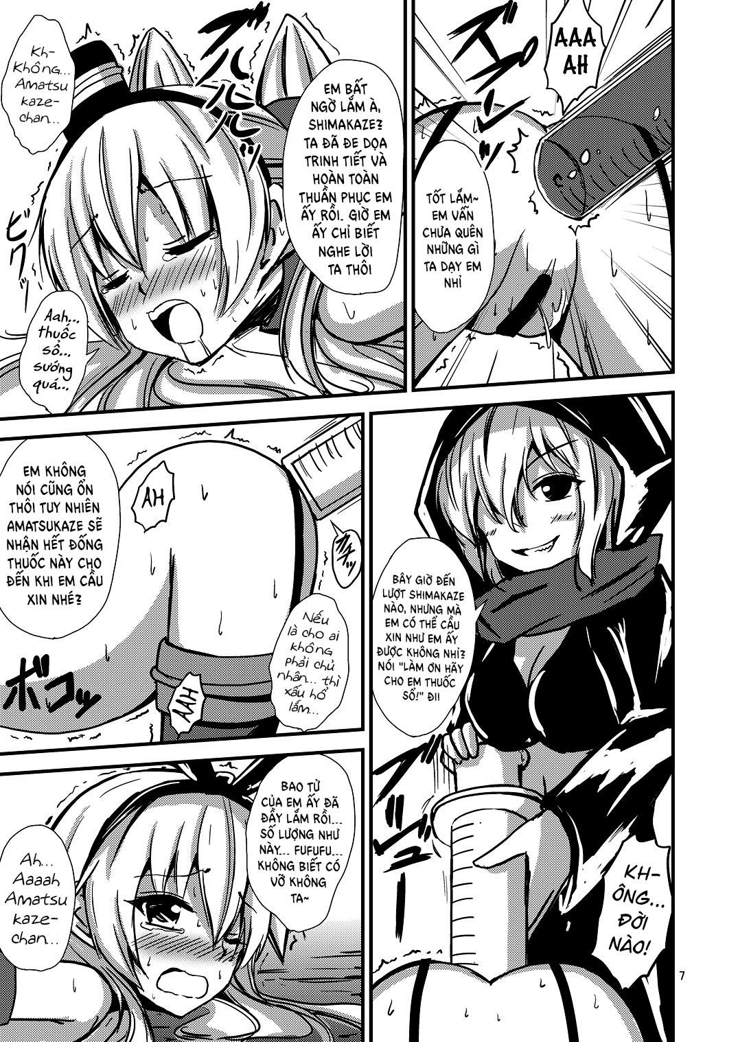 Đọc truyện hentai Kuubo Wo-Kyuu-chan no Shimakaze Yuri Dorei Choukyou~Senkan Re-Kyuu no Shucchou SM Choukyou Hen~ Oneshot