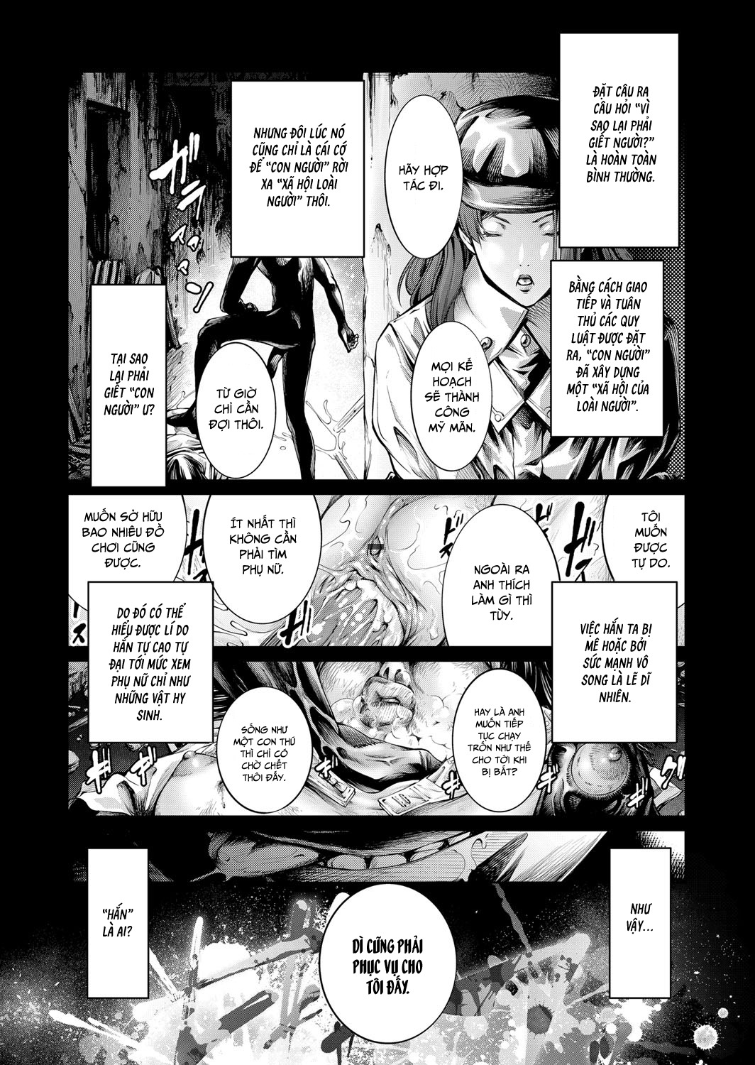 Đọc truyện hentai Trong Lâu Đài Ấy ~ Hiếp dâm cực độ ~ Chap 4 adu biến