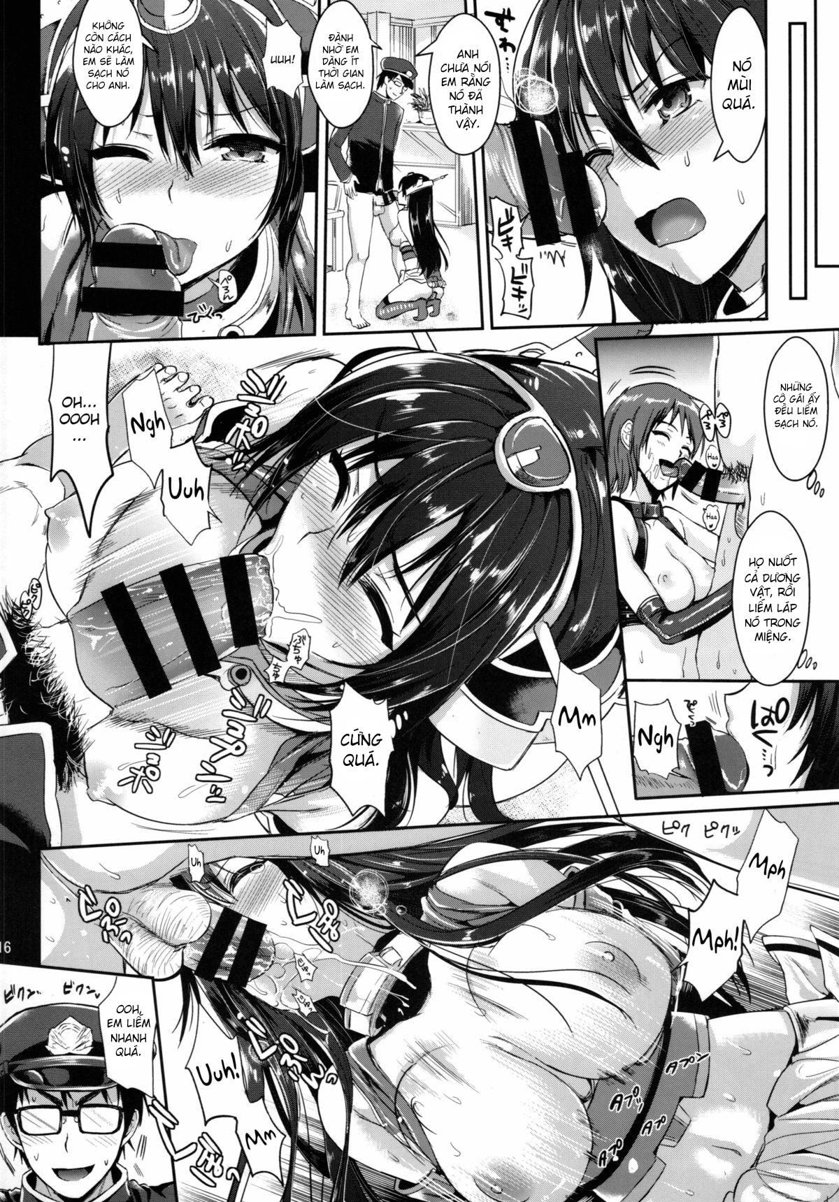 Đọc truyện hentai Senkan Nagato to Hentai Teitoku (Kantai Collection -KanColle-) Oneshot
