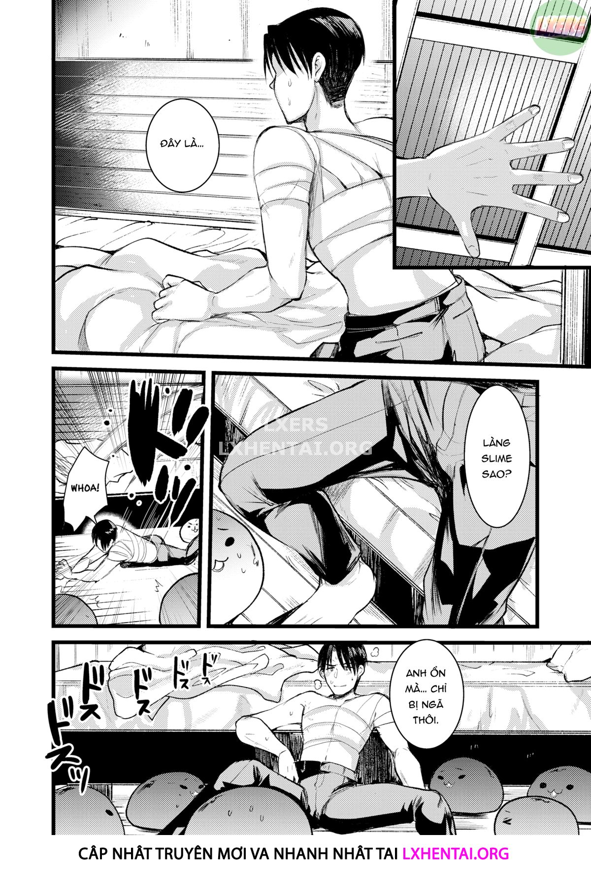 Đọc truyện hentai Cuộc sống thư thái nơi đảo hoang cùng cô Kỵ sĩ công chúa Level 1 - Chap 10