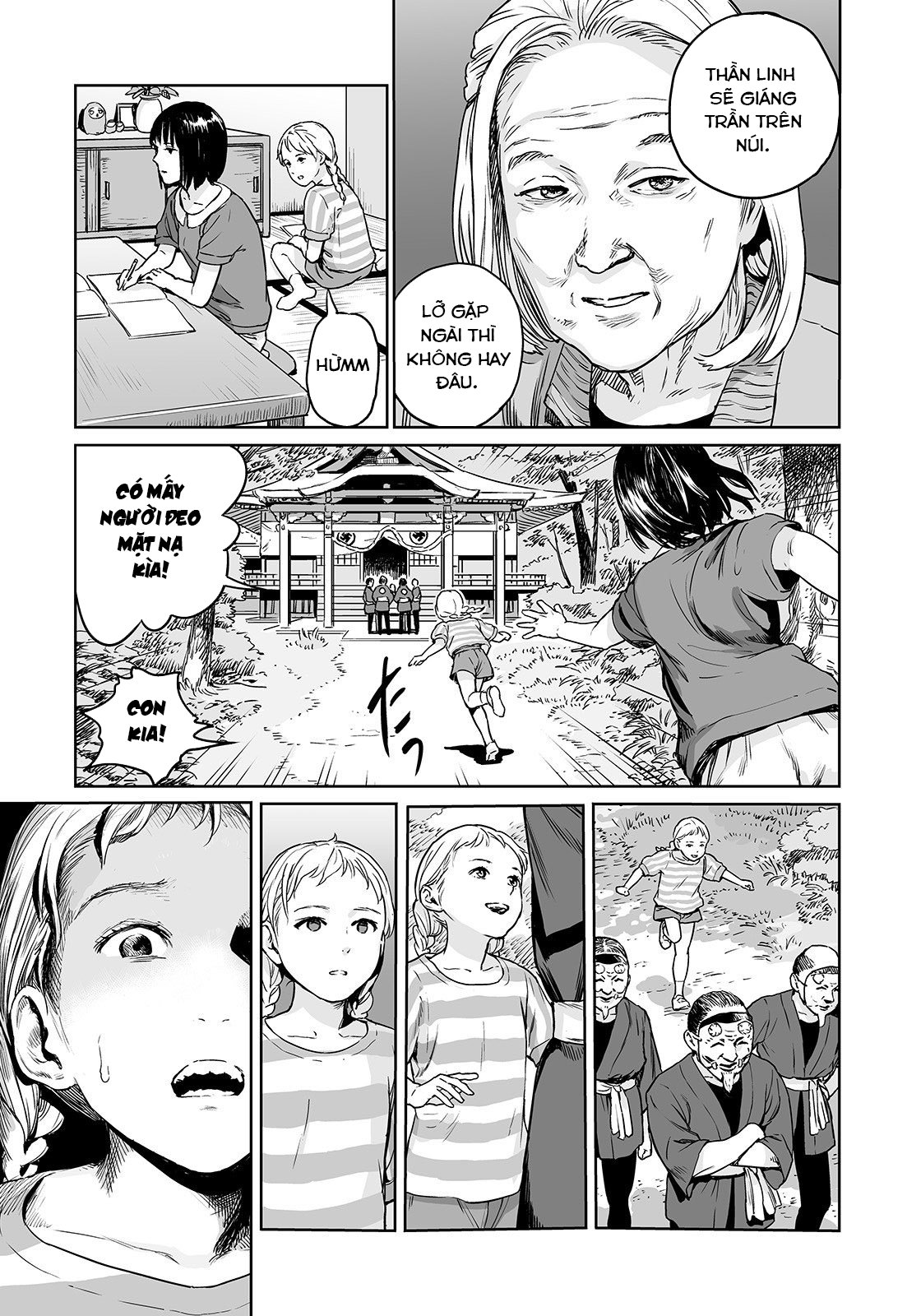Đọc truyện hentai Ngọn núi của vị thần Oogetsuhime. - Oneshot