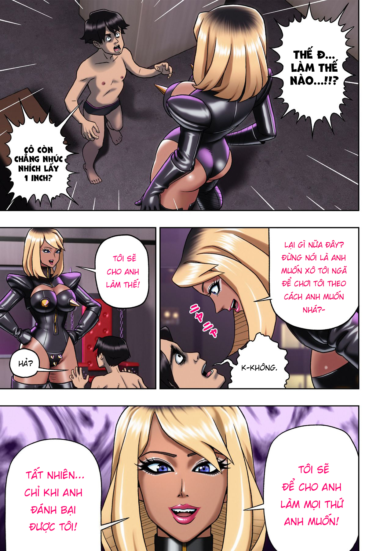 Đọc truyện hentai Black Gyaru Bondage Oneshot