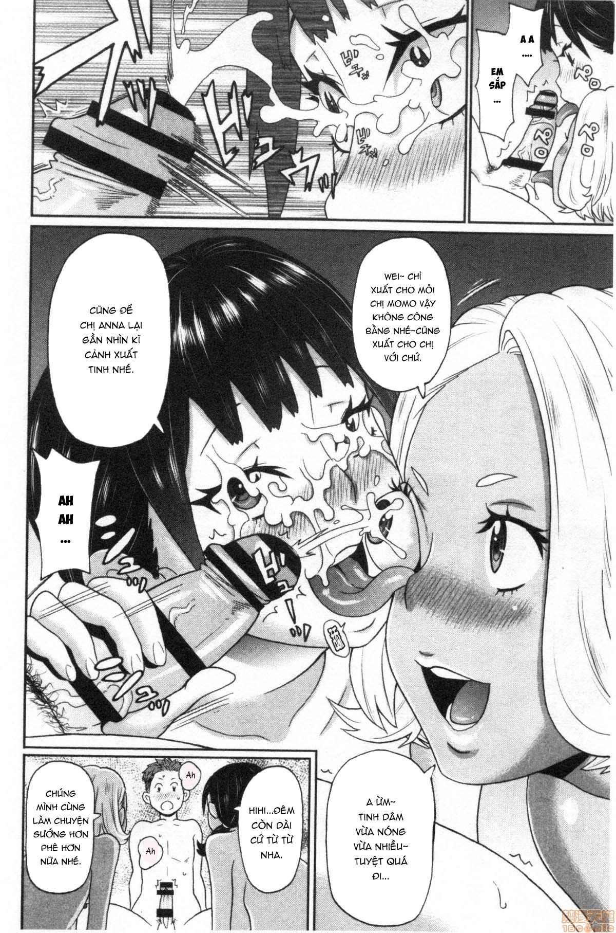 Đọc truyện hentai Những bà bầu tham lam - Oneshot