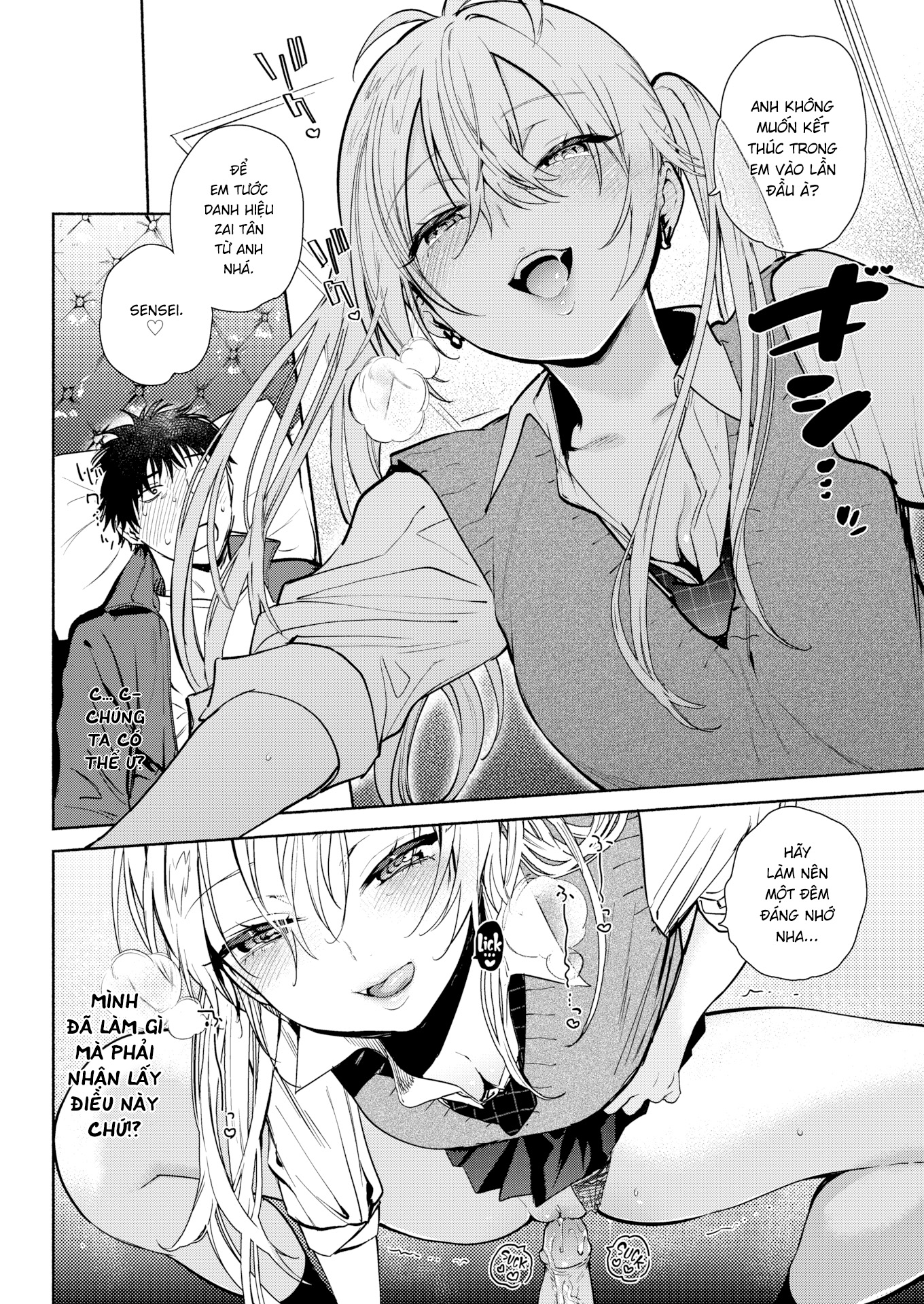 Đọc truyện hentai Cơn Sốt Đêm Với Sensei - Chap 1