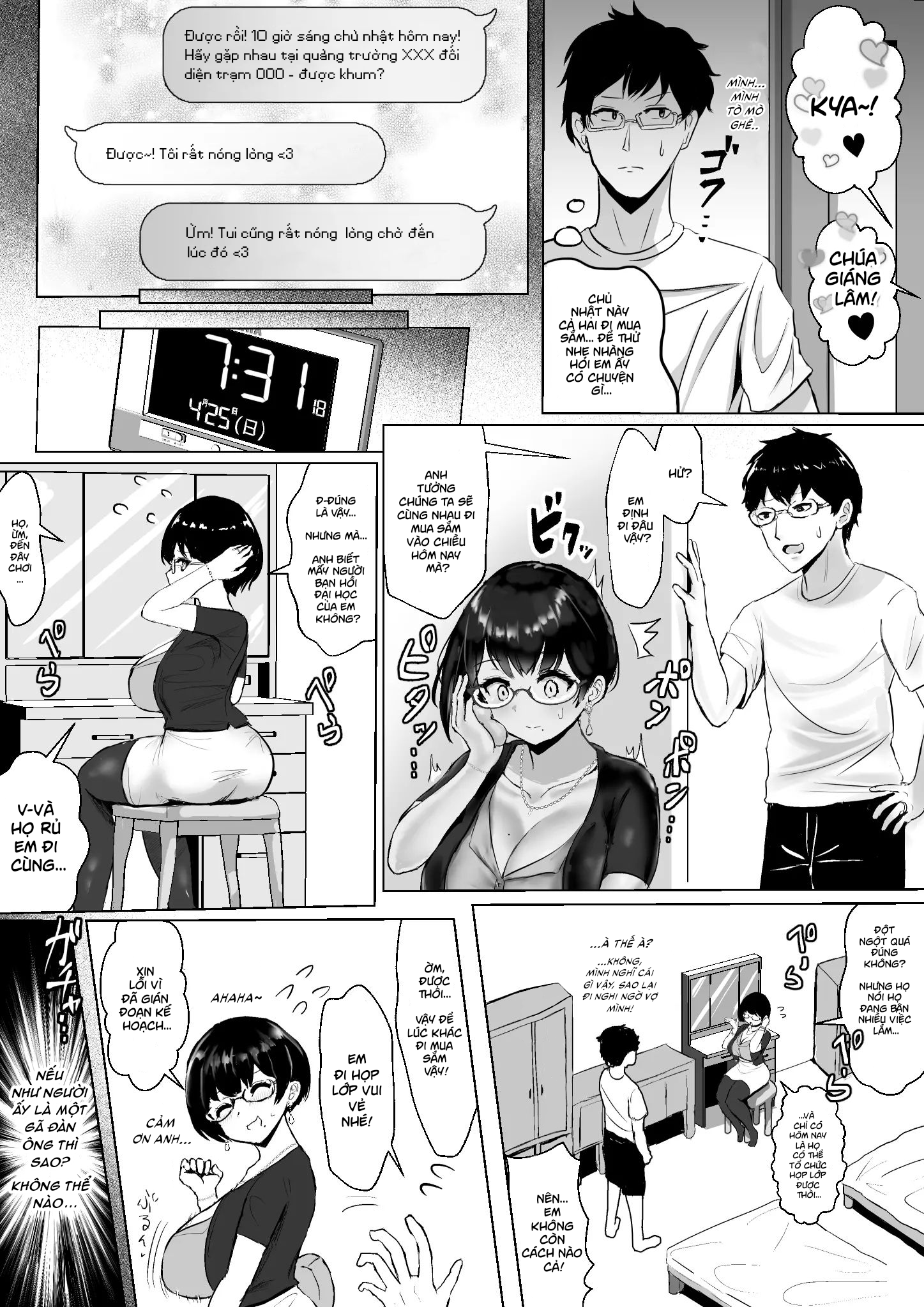 Đọc truyện hentai Câu chuyện về cô vợ otaku bị một thằng nhóc idol streamer vụng trộm - Chap 1