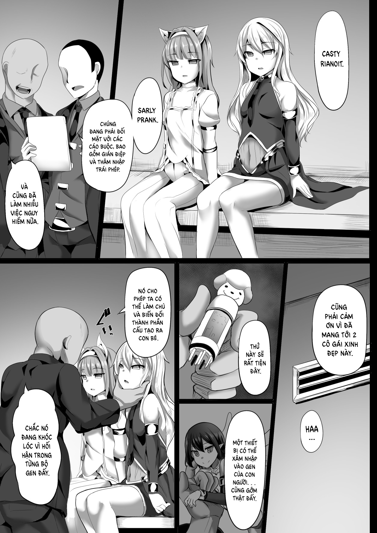 Đọc truyện hentai Cass & Sarly Hypno Oneshot
