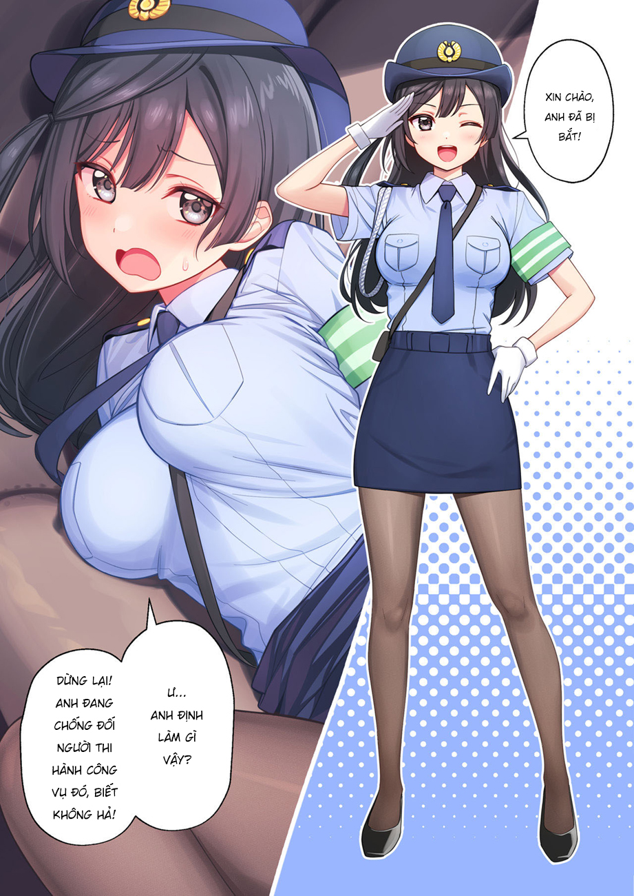 Đọc truyện hentai Chuyện nàng cảnh sát bị rape - Oneshot Full Màu