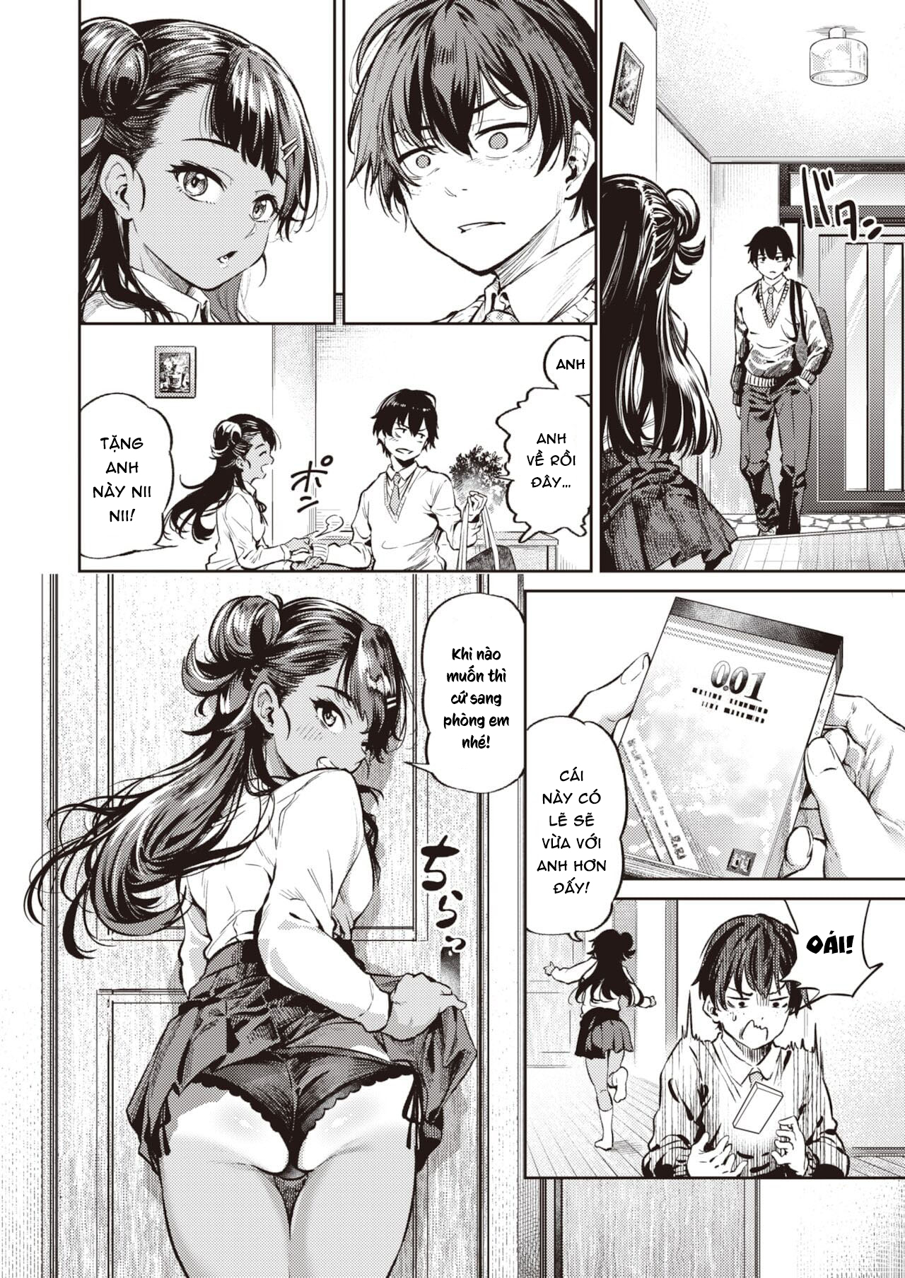 Đọc truyện hentai Cheeky, cute sister - Oneshot