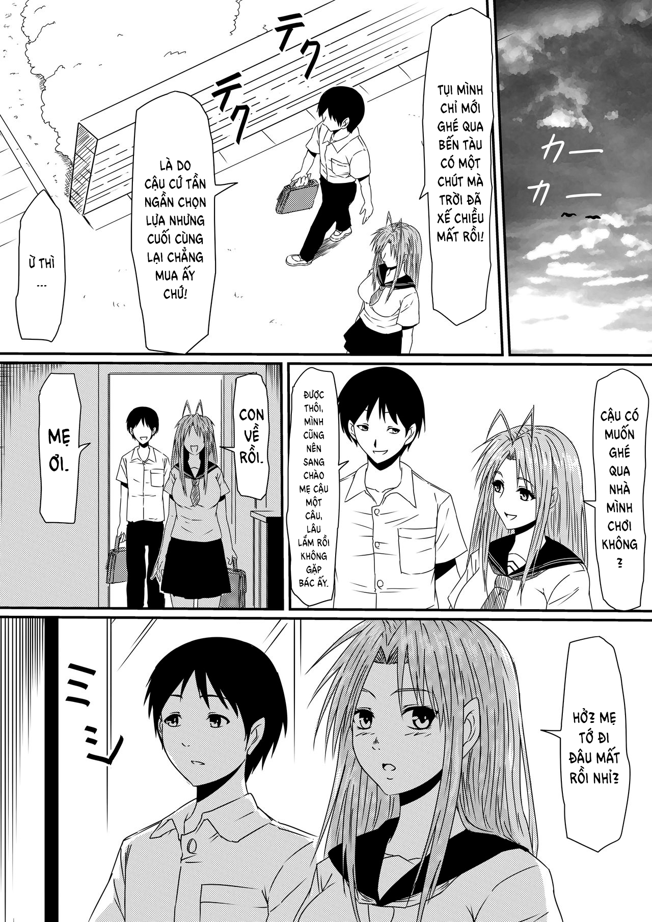 Đọc truyện hentai Thiếu niên và con cặc thần thánh! - Chap 2 - Chơi cả mẹ lẫn con