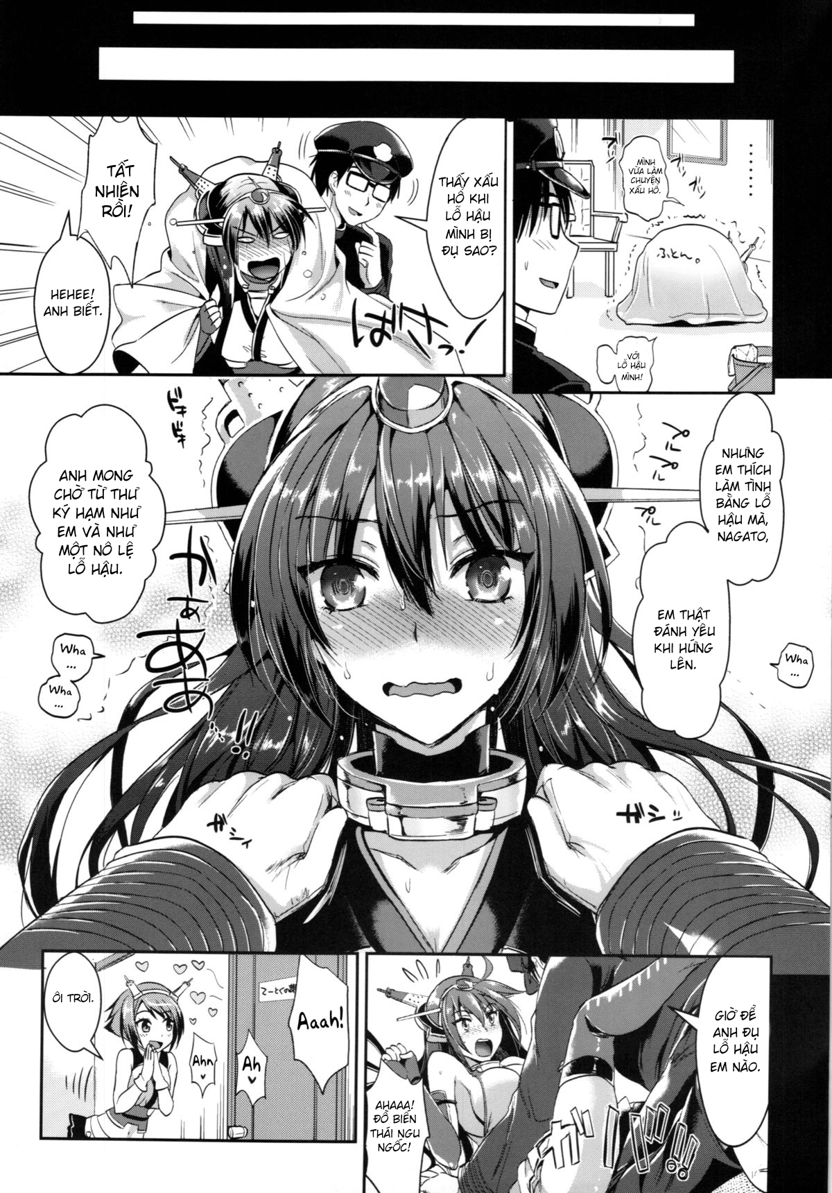 Đọc truyện hentai Senkan Nagato to Hentai Teitoku (Kantai Collection -KanColle-) Oneshot