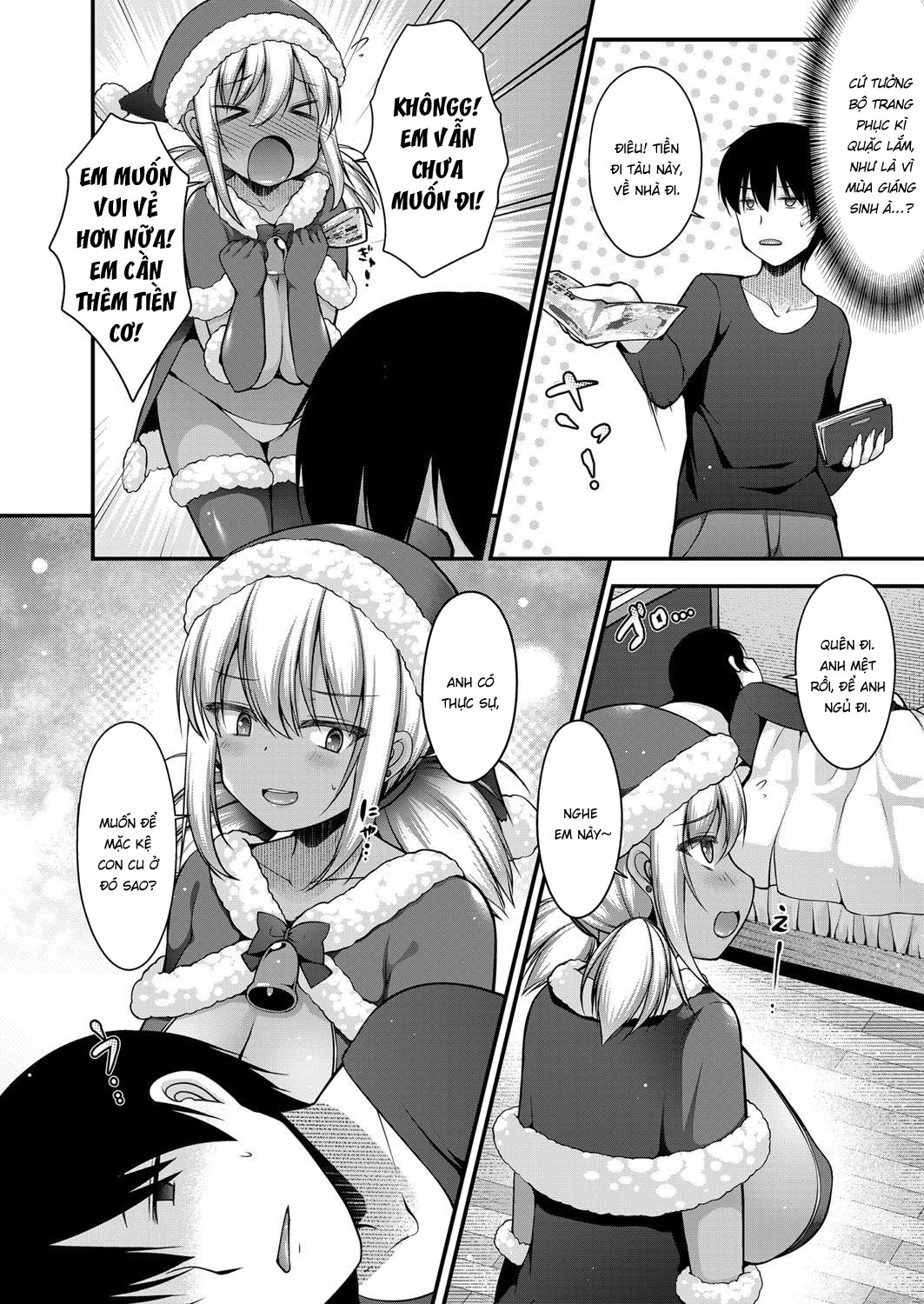 Đọc truyện hentai Chịch em gái mặc đồ Noel - Oneshot
