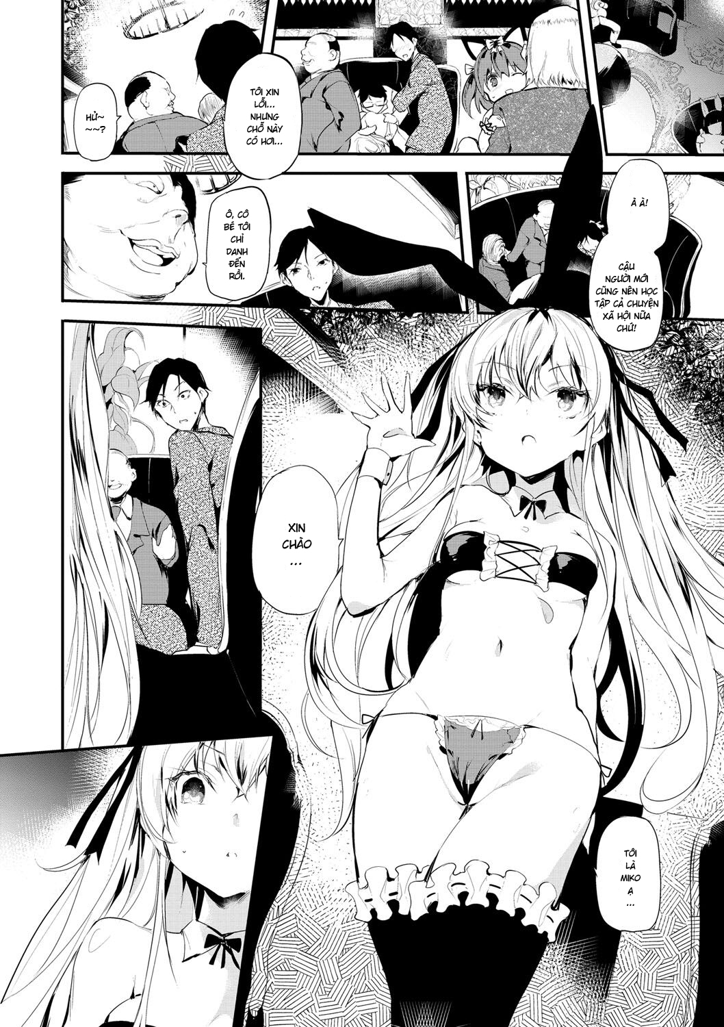 Đọc truyện hentai Abaraya no Onnanoko-tachi - Oneshot - Có che