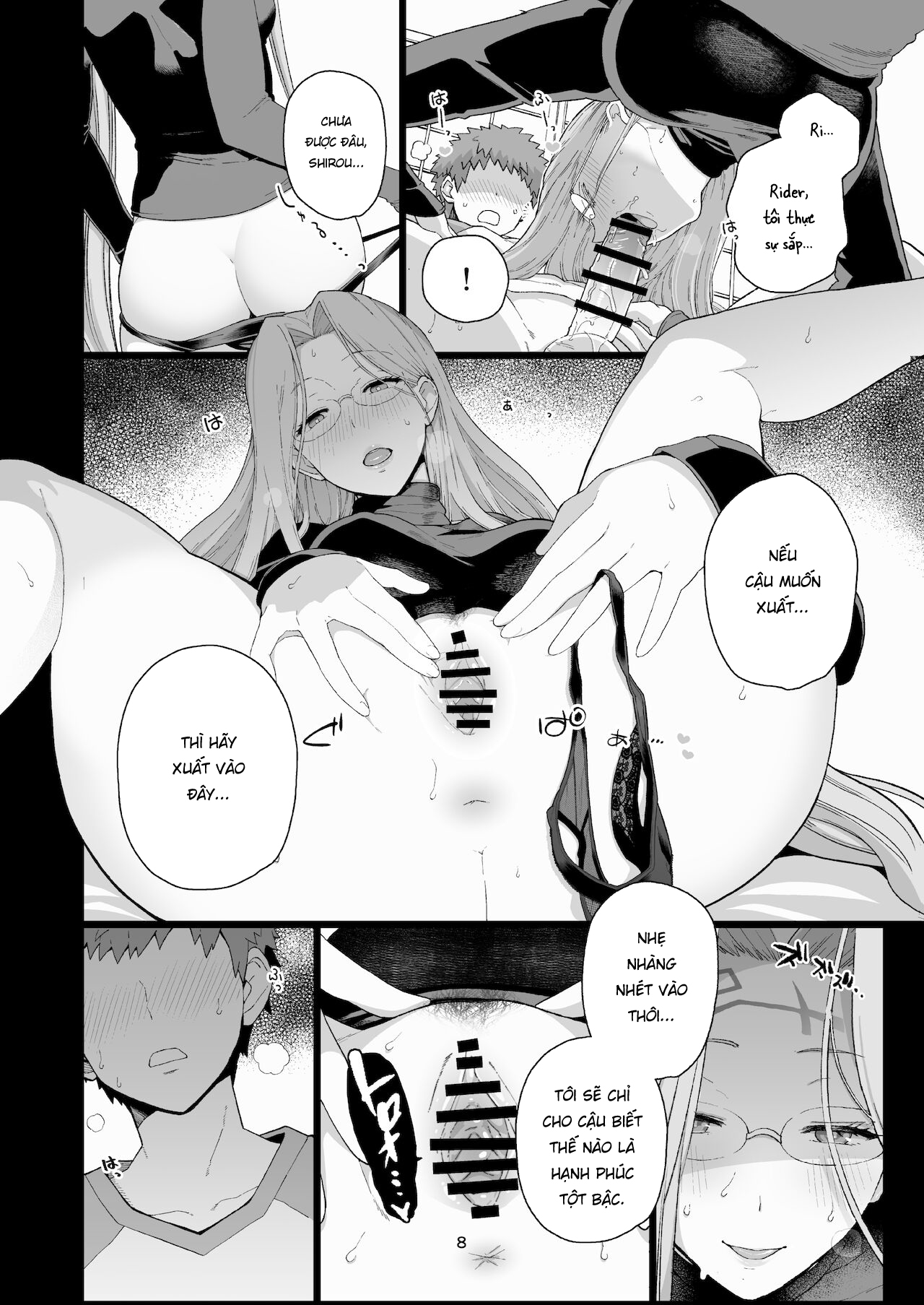 Đọc truyện hentai Rider-san vụng trộm - Oneshot