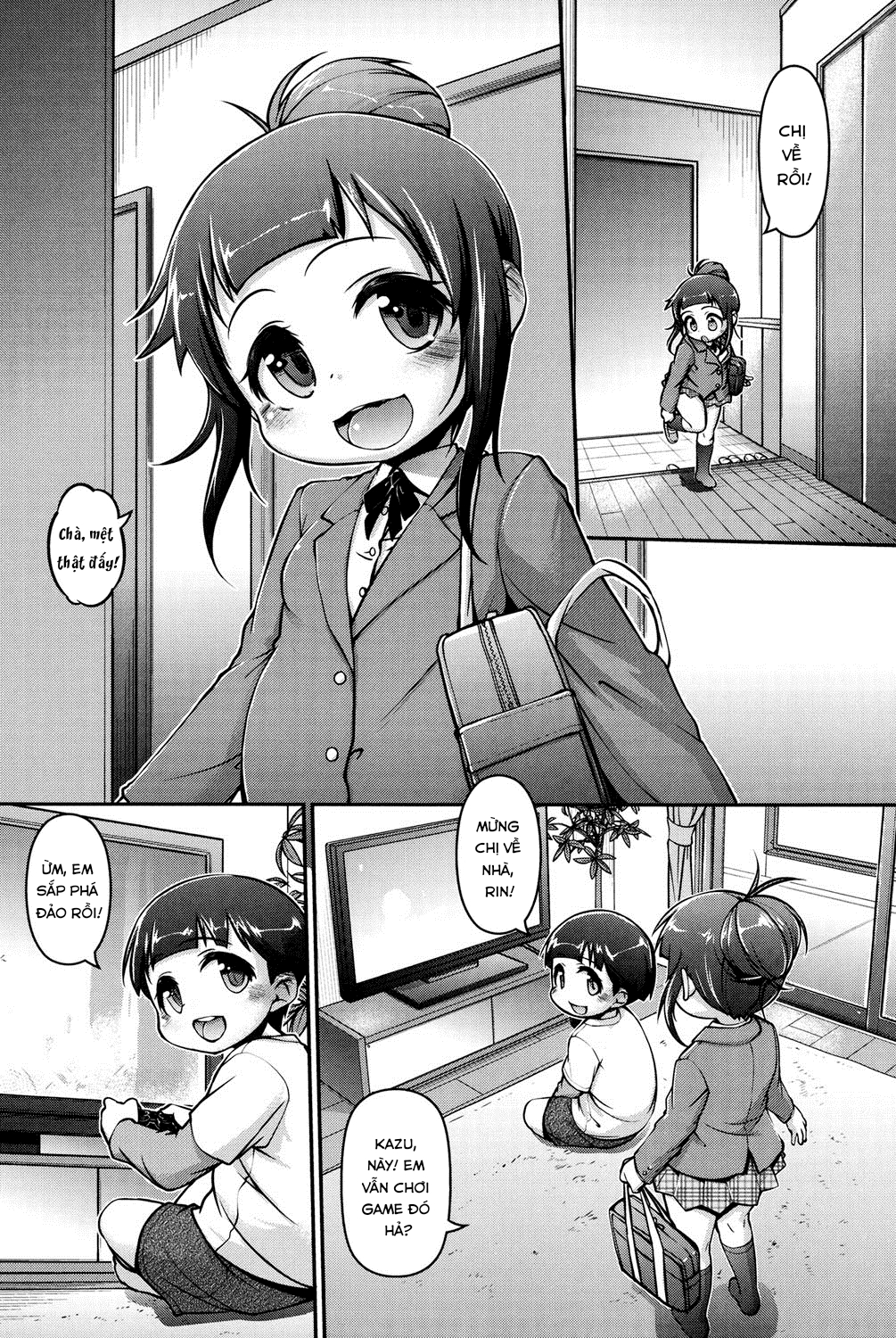Đọc truyện hentai Bí mật giữa chị và tôi - Oneshot