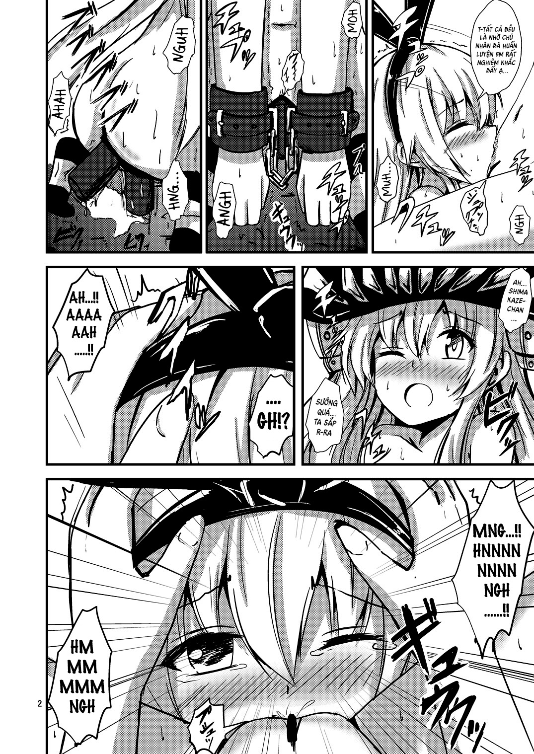 Đọc truyện hentai Kuubo Wo-Kyuu-chan no Shimakaze Yuri Dorei Choukyou~Senkan Re-Kyuu no Shucchou SM Choukyou Hen~ Oneshot